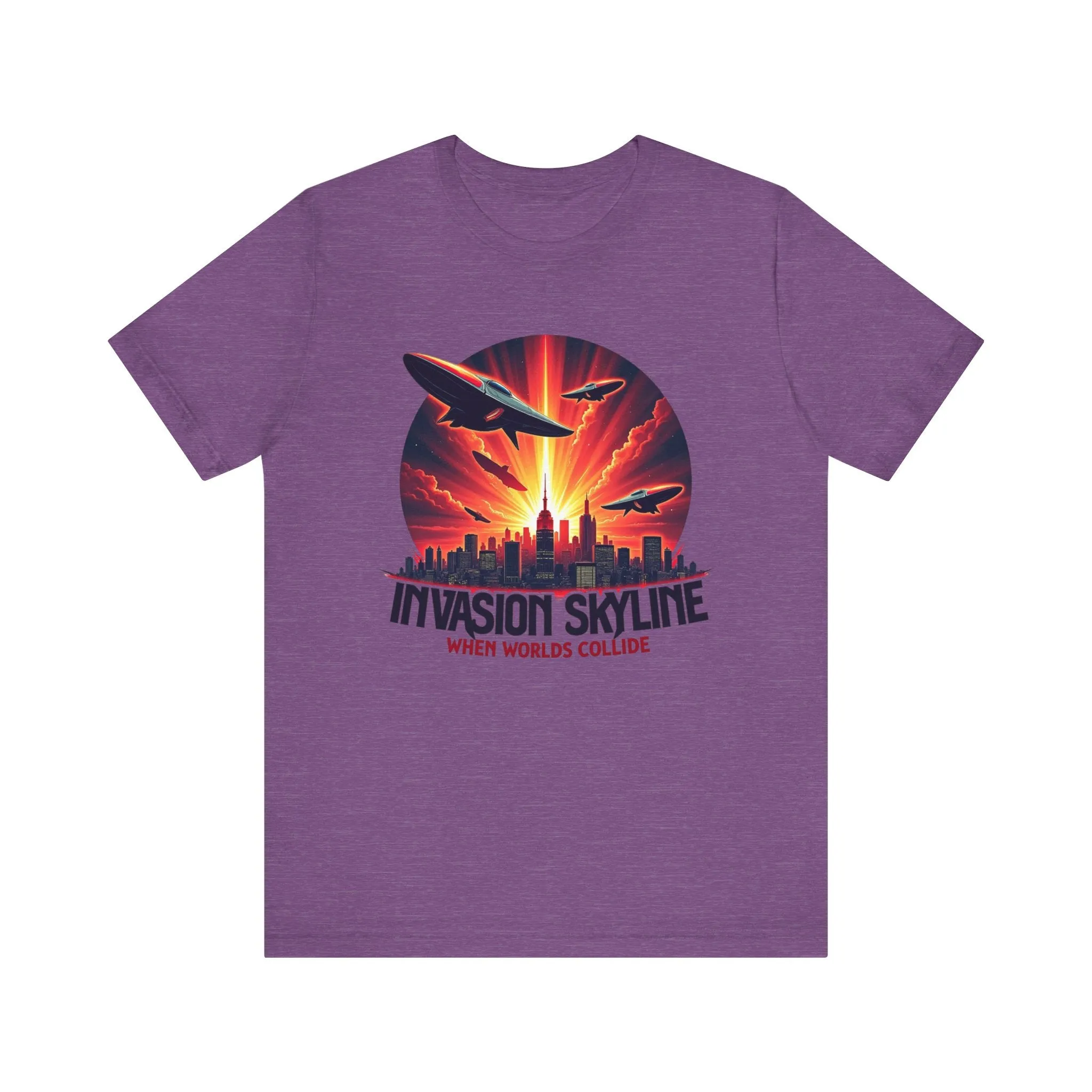 Alien Sunset Invasion T Shirt