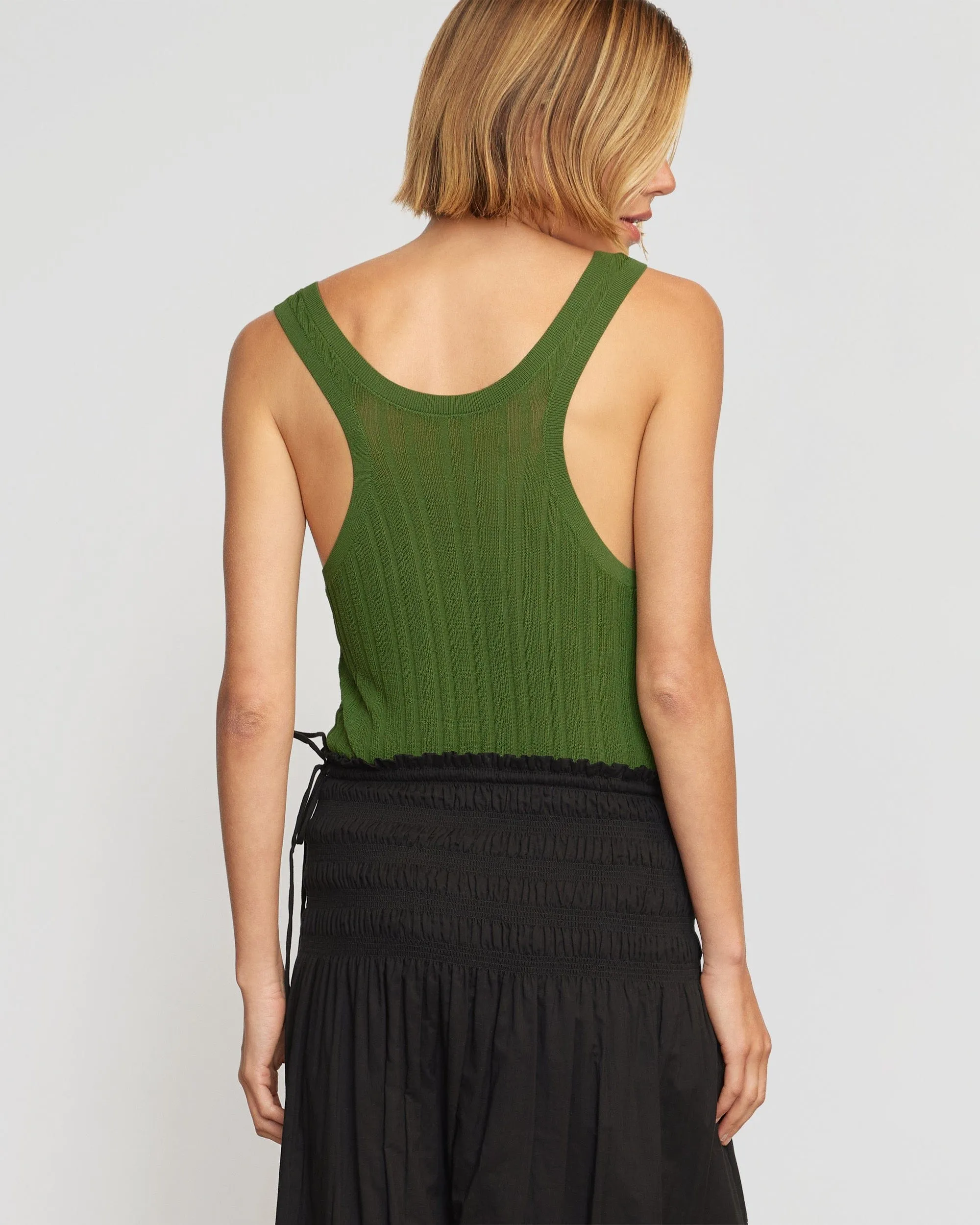 Andee Ribbed Sweater Tank