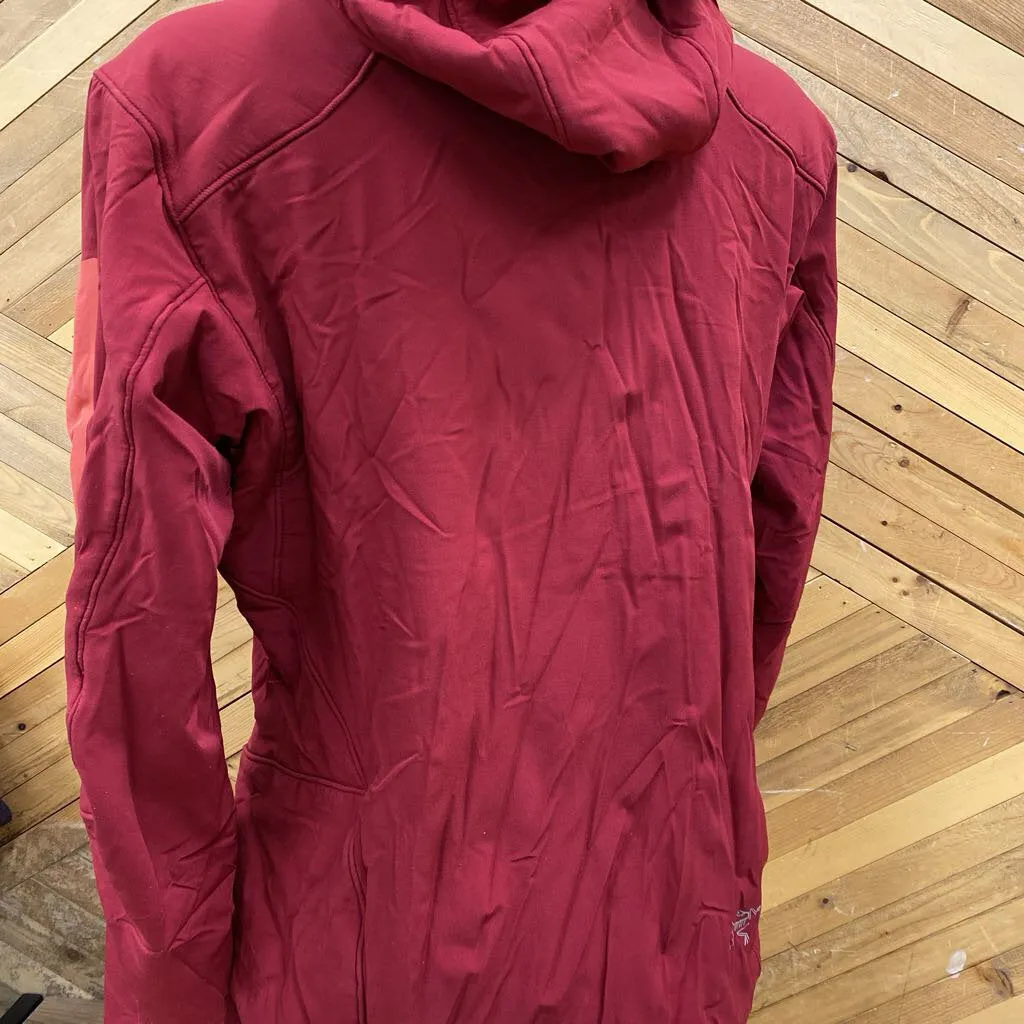 Arc'teryx Women's Insulated Jacket: Red-women-Large