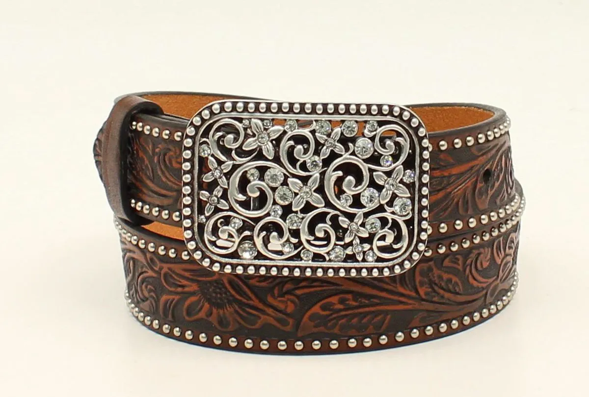 Ariat Girls Fashion Belt w/ Filagree Buckle - #A1303602