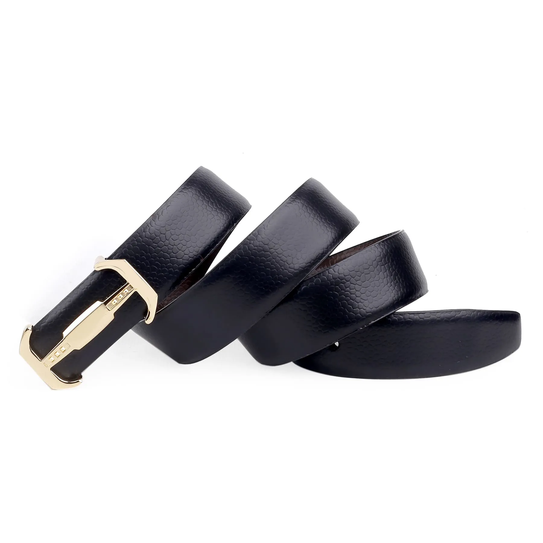 Bacca Bucci Genuine Leather Formal Dress Belts with a Stylish Finish and a Nickel Free Buckle