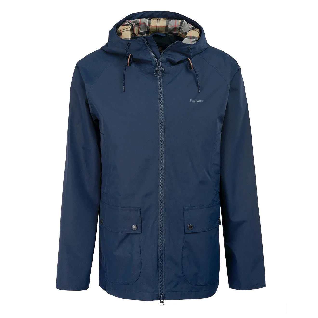 Barbour Hooded Domus Jacket Navy / Dress