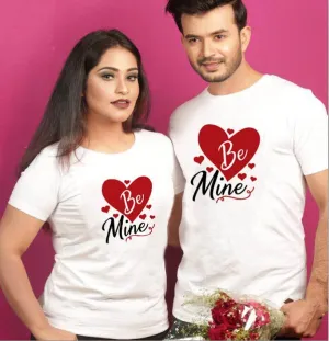 Be Mine Heart Matching Couple Tees