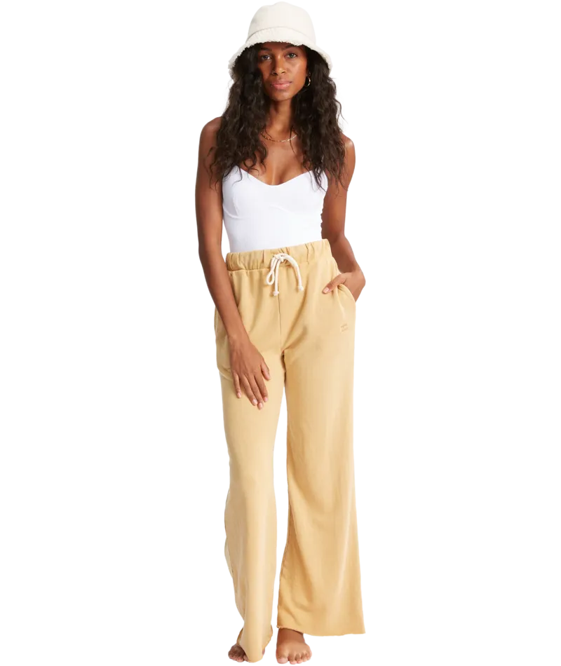 Billabong Lost Coast Pants-Light Sunset Gold