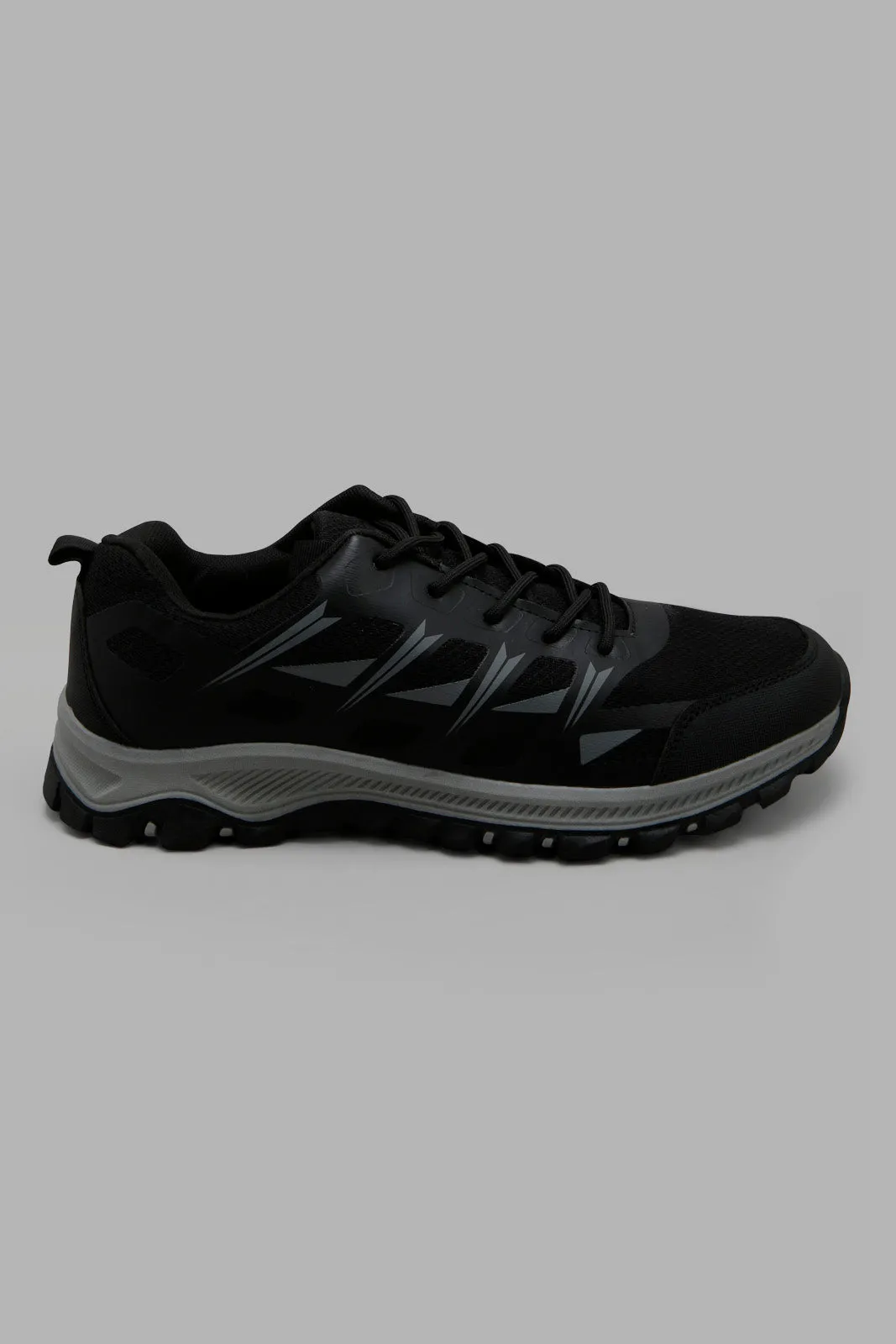 Black Colour Block Sneaker