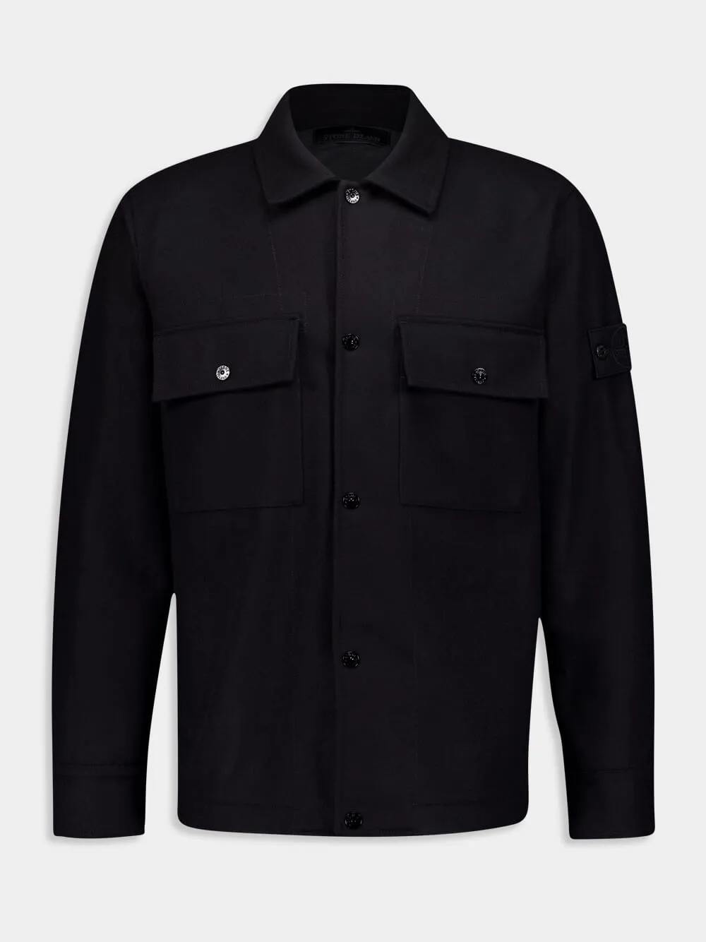 Black Ghost Piece Overshirt