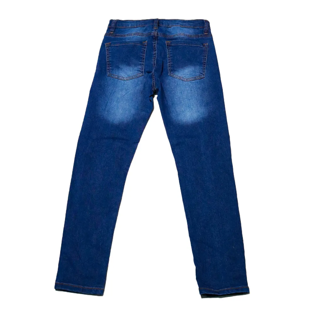 Blue Stretch Slim Fit Jeans