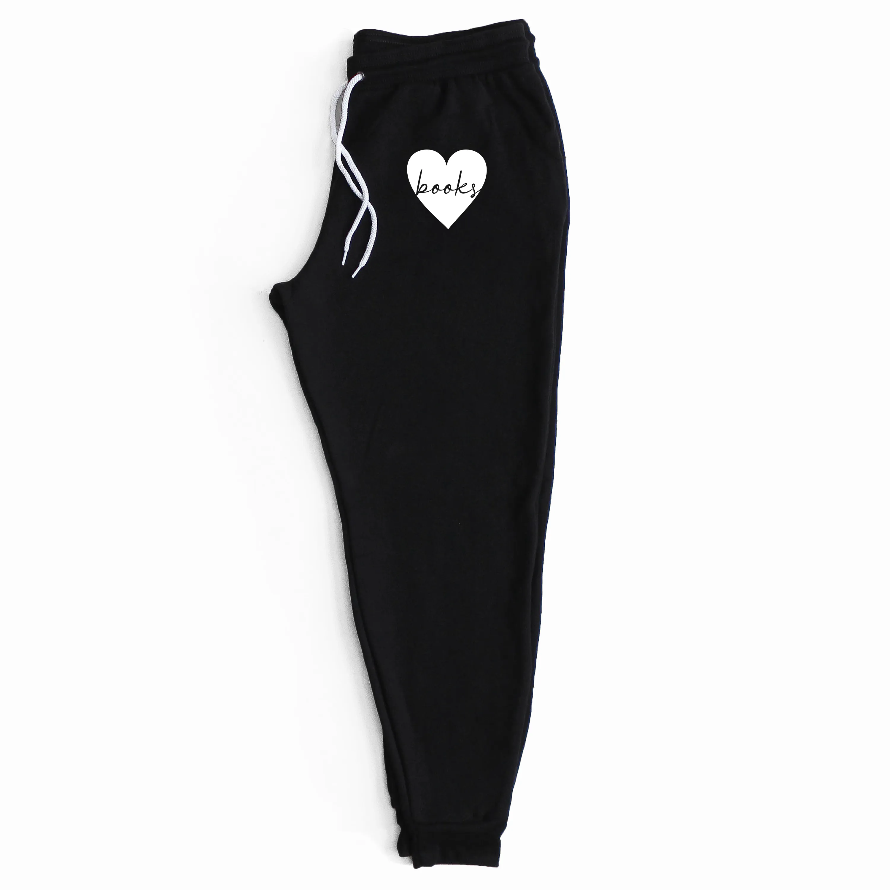 books heart unisex jogger sweatpants