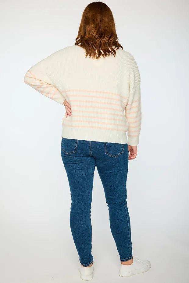 Bree Natural/Fawn Knit