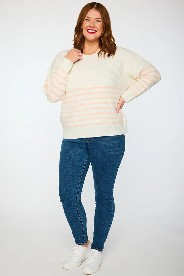 Bree Natural/Fawn Knit