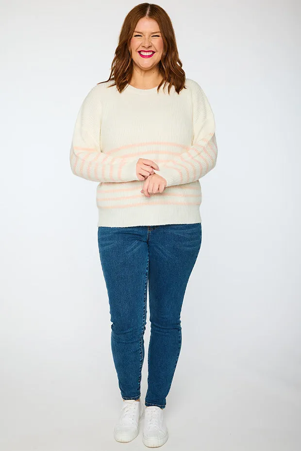 Bree Natural/Fawn Knit