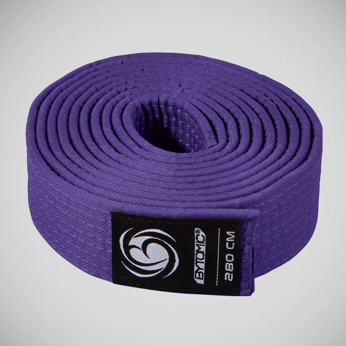 Bytomic Plain Polycotton Martial Arts Belt Pack of 10 Purple