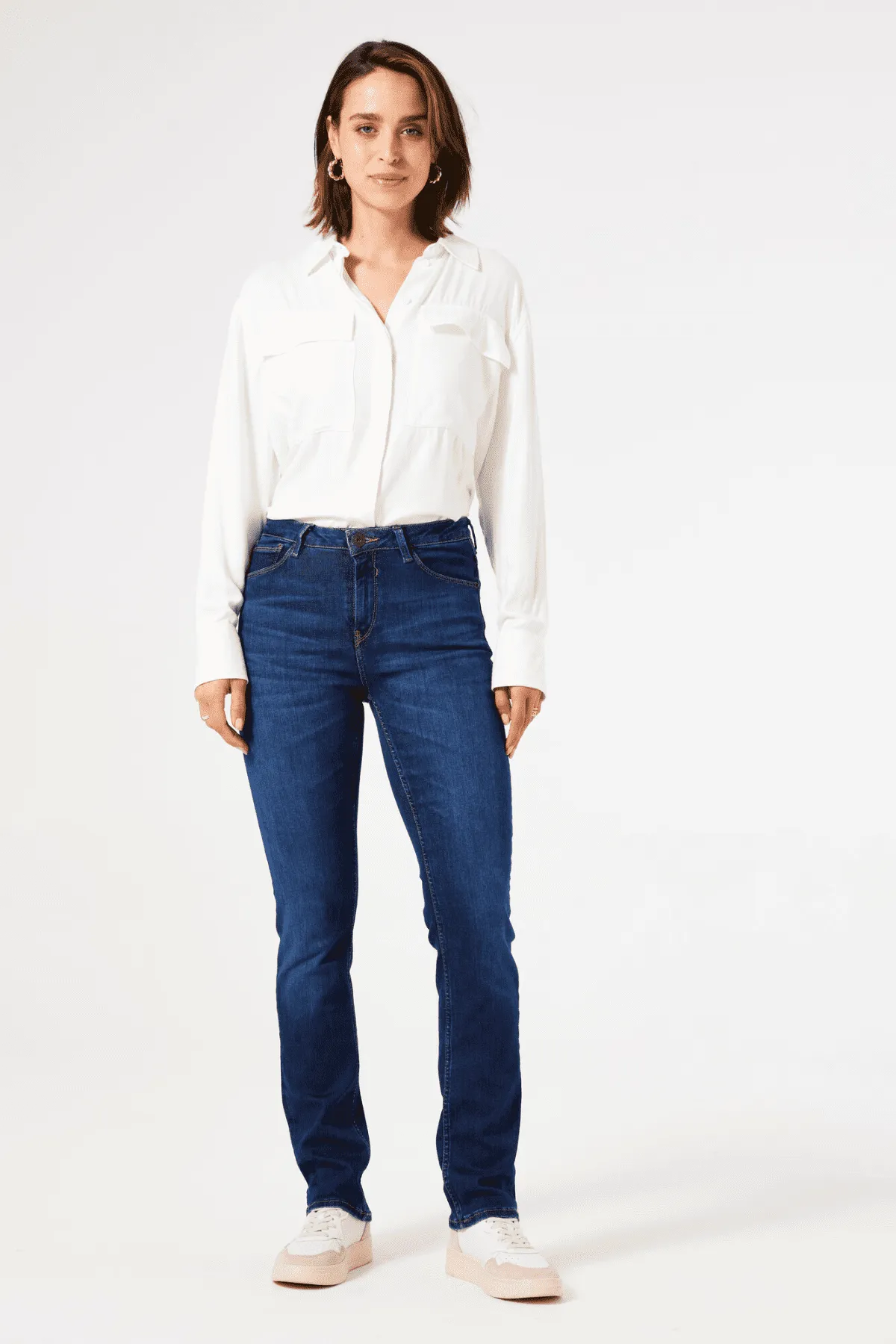 CELIA STRAIGHT FIT DARK DENIM