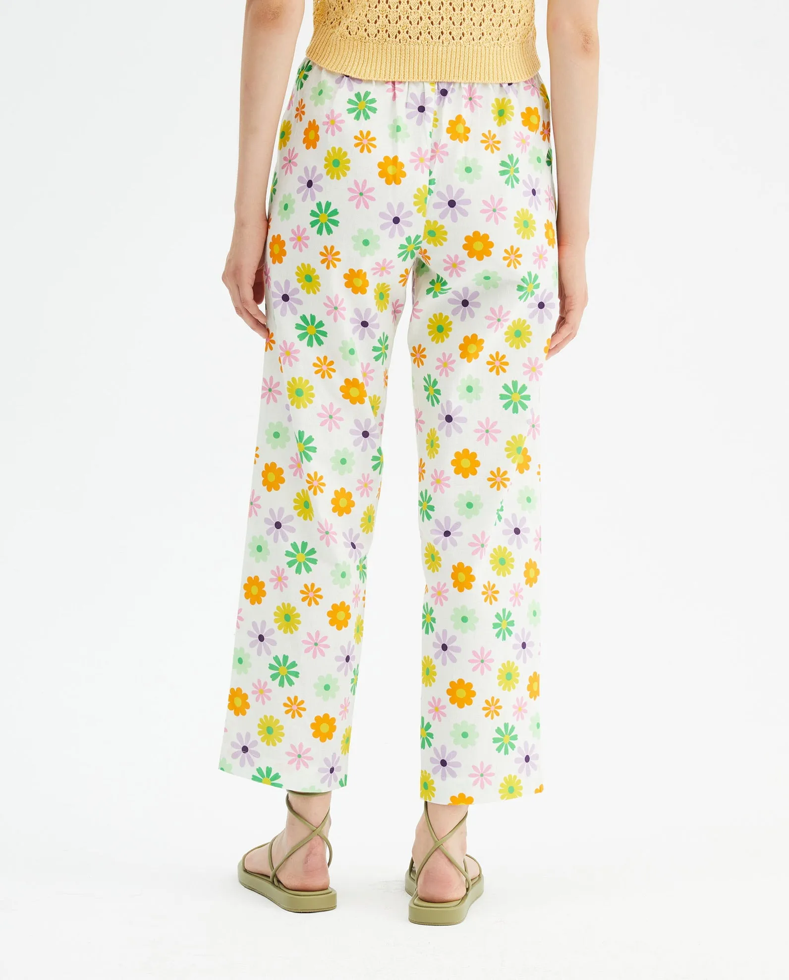 Compania Fantastica Light Weight Floral Trousers