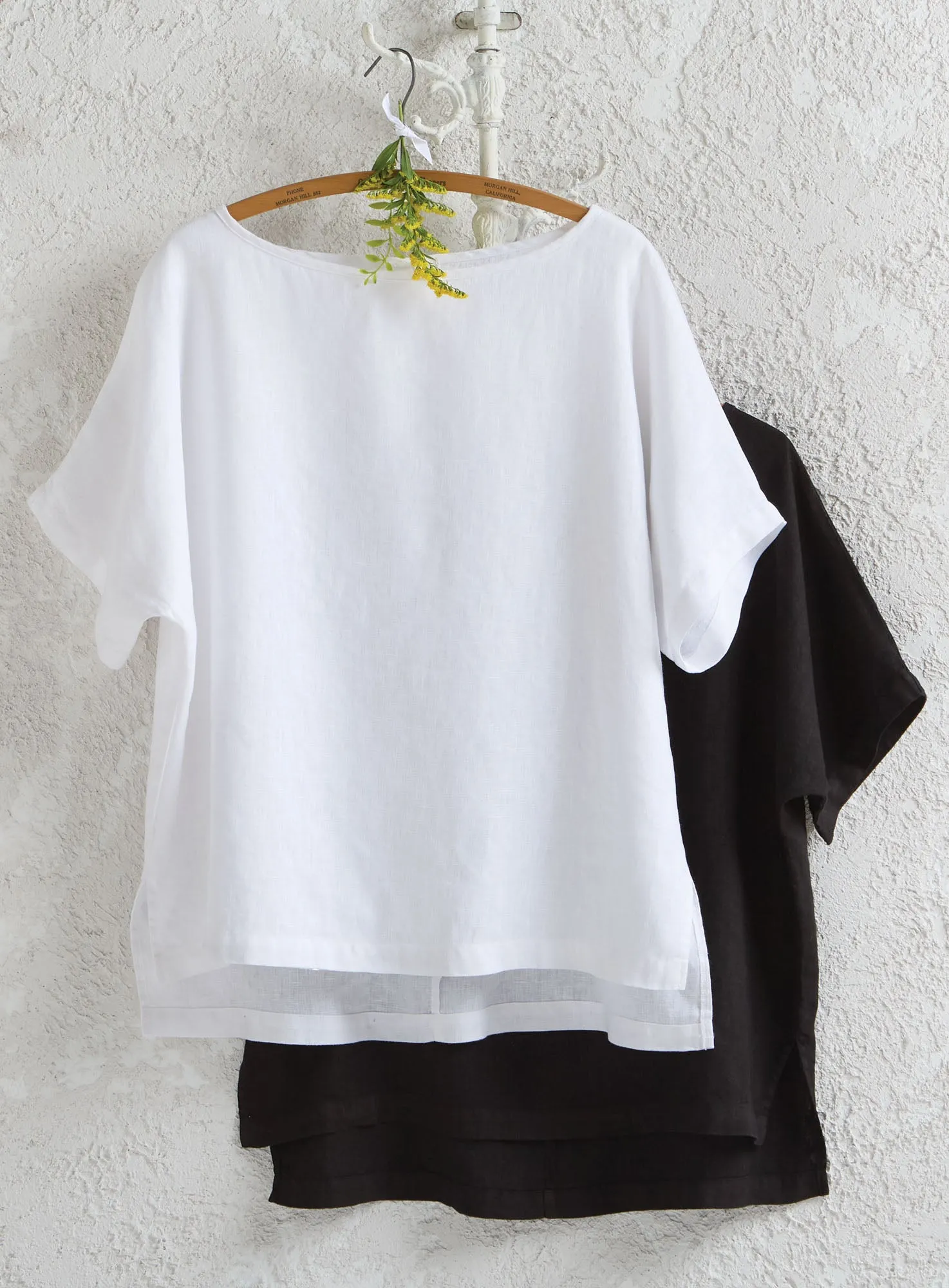 Essential US Linen Boxy Top