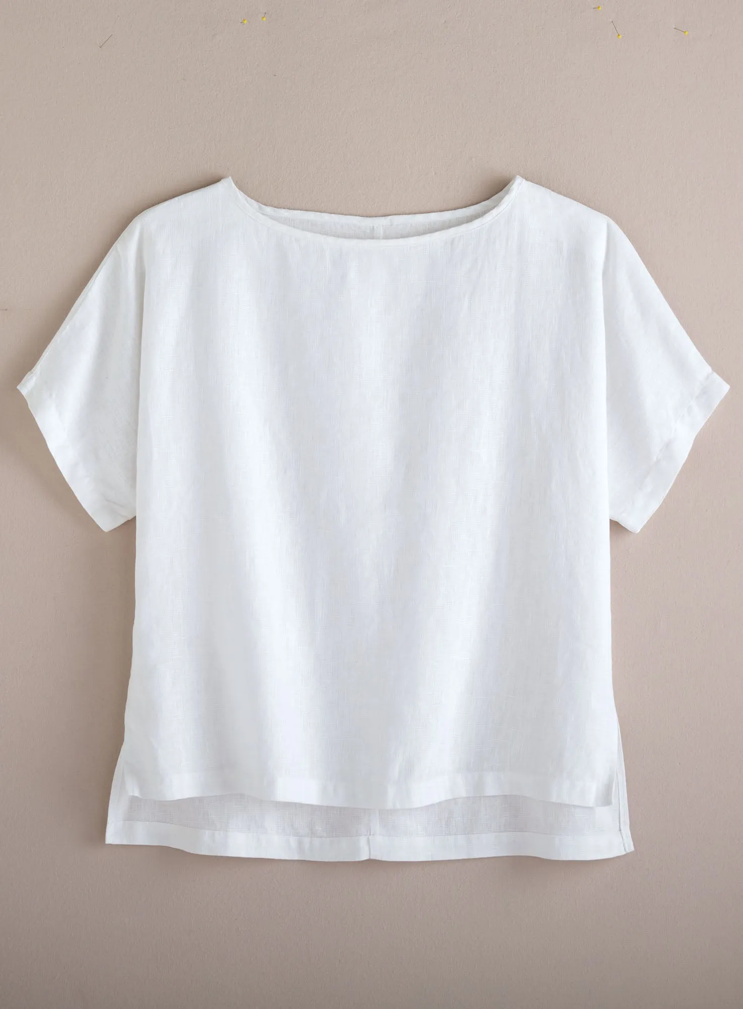 Essential US Linen Boxy Top