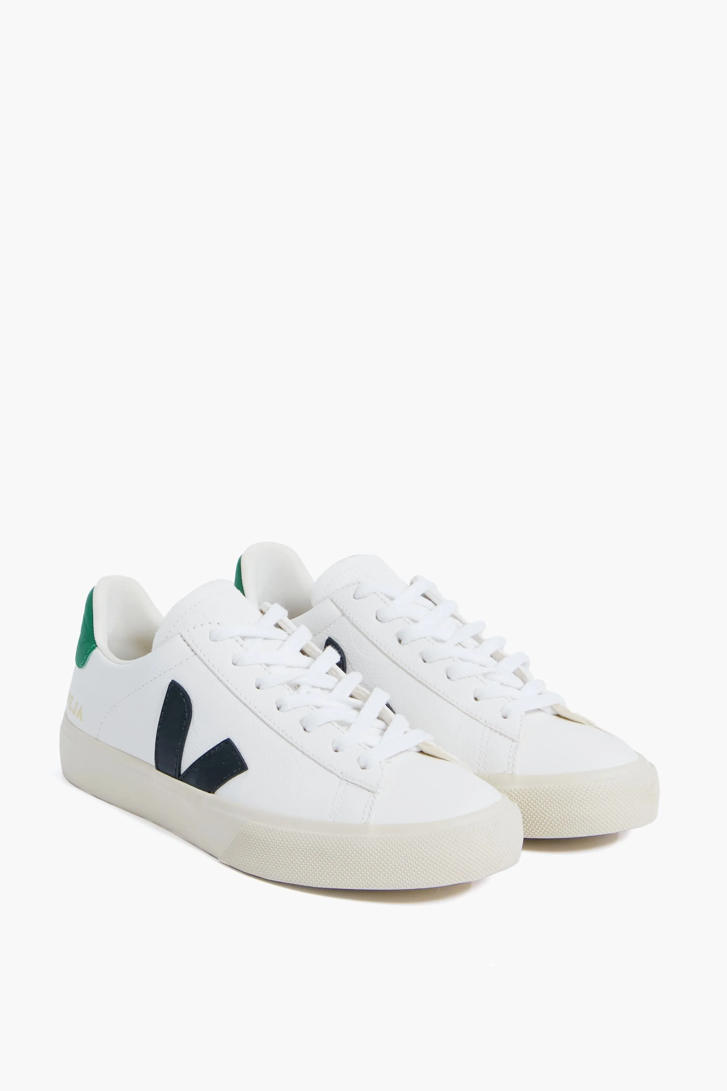 Extra-White Black Emeraude Campo Sneakers