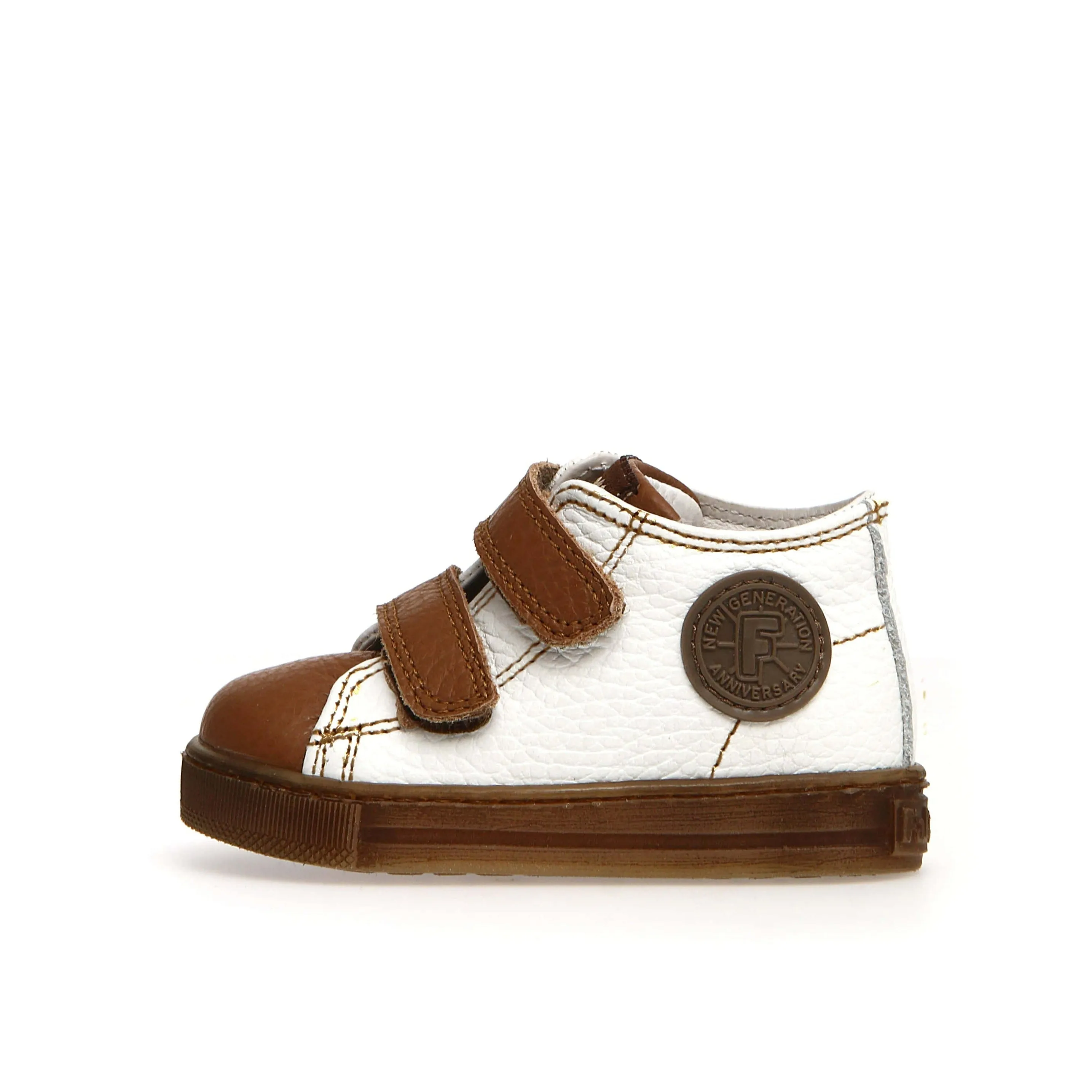 Falcotto Michael Boy's Sneakers - White/Cognac