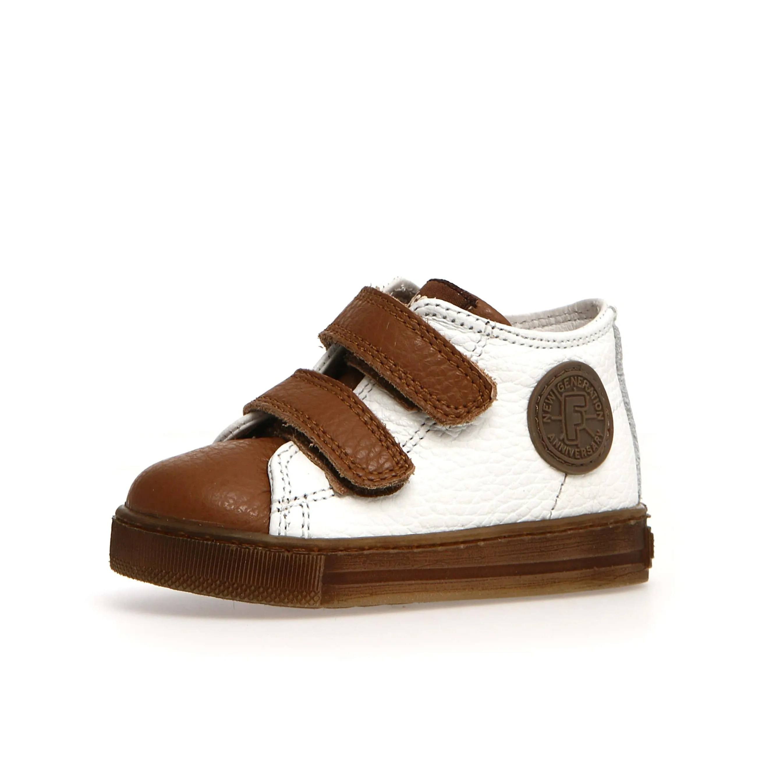 Falcotto Michael Boy's Sneakers - White/Cognac