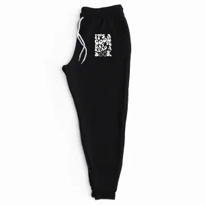 good day to read unisex jogger sweatpants