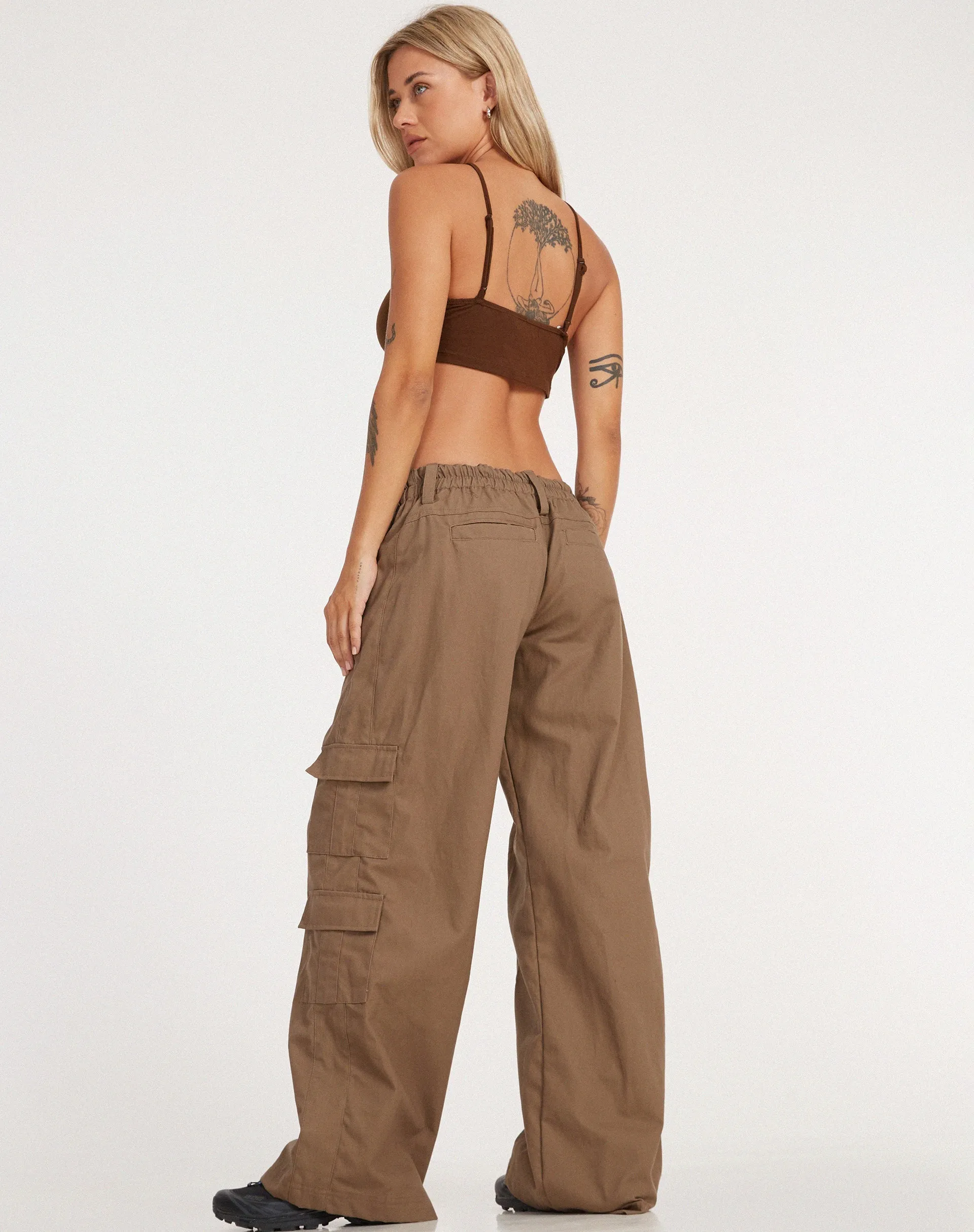 Hansa Cargo Trouser in Light Olive