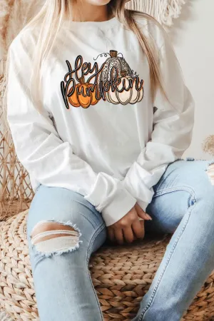 Hey Pumpkin Heavy-weight Crew Sweatshirt