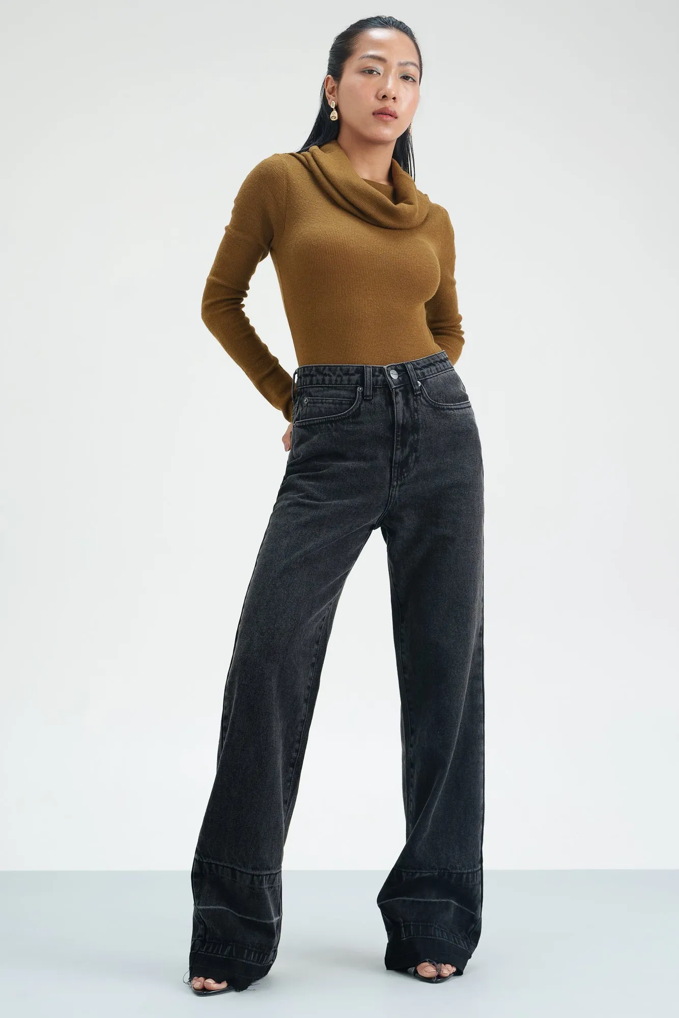 Inky Allure Straight Fit Jeans