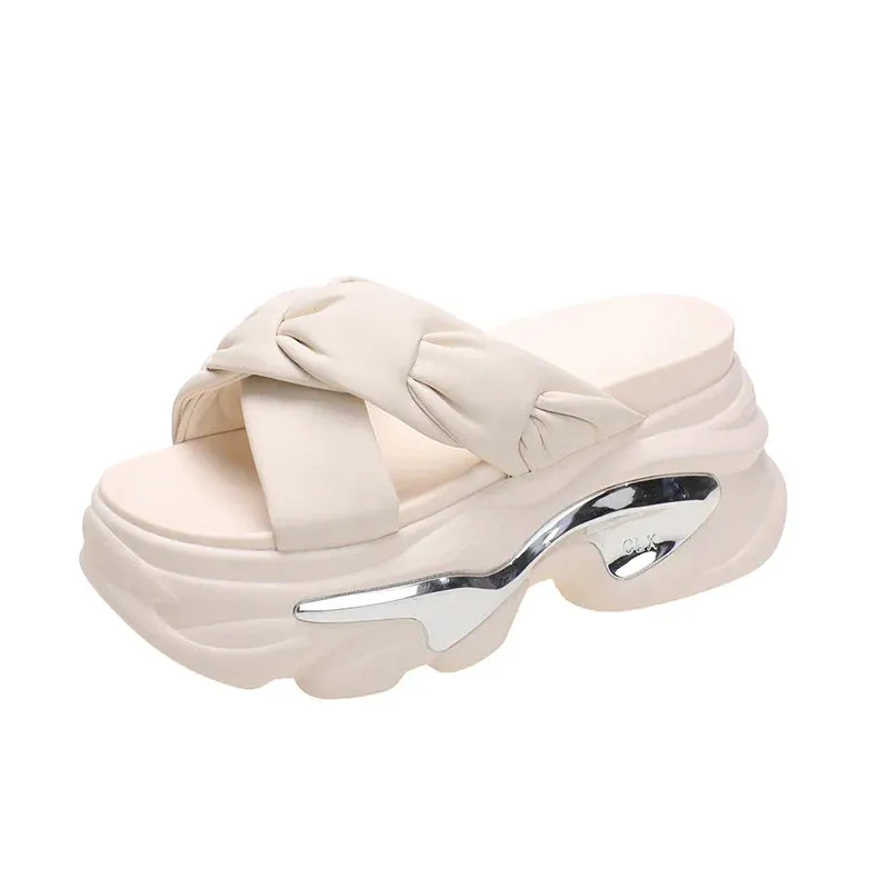 Joskaa 2024 New Chunky Comfortable Sandals