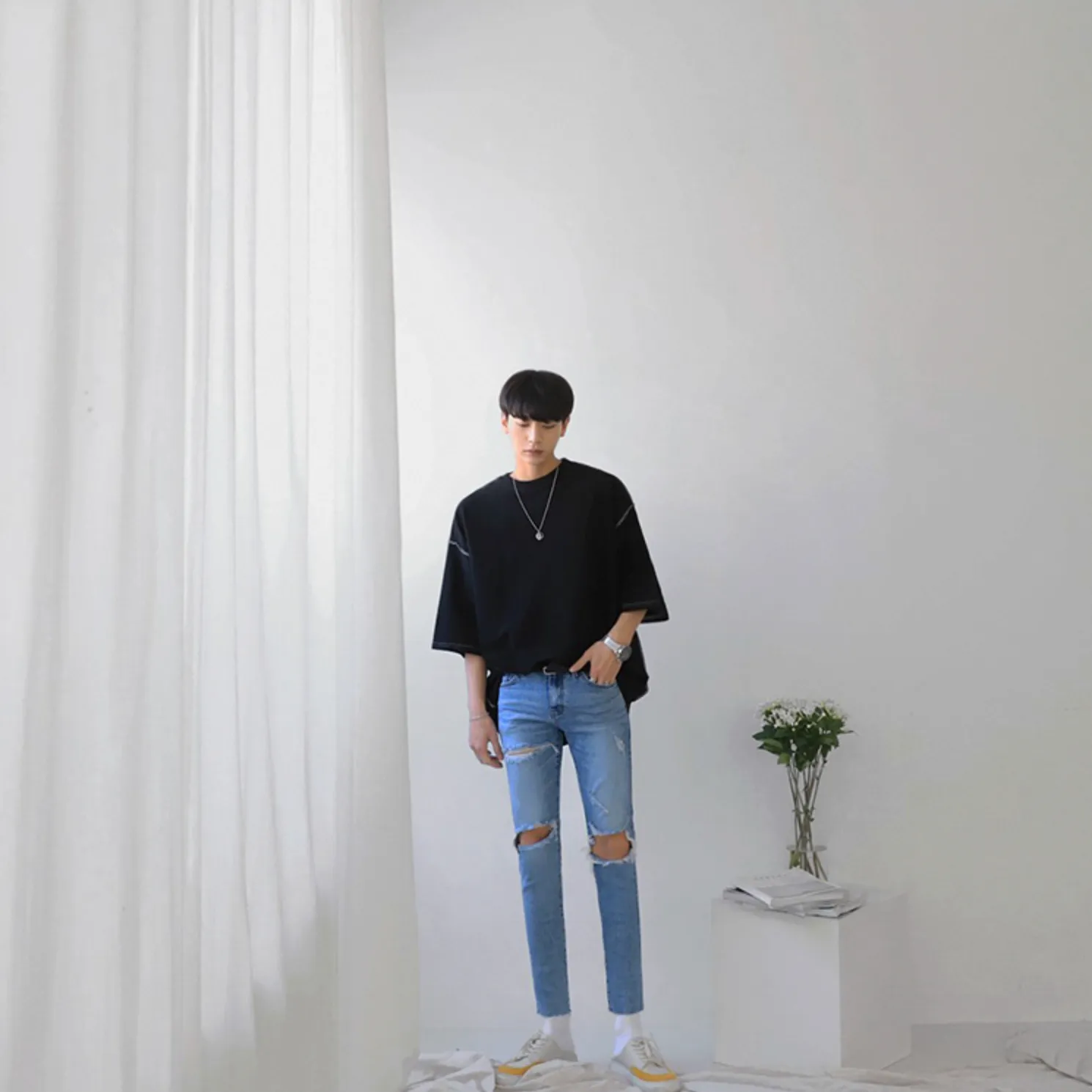 [Korean Style] Bonny Oversized Casual T-shirt