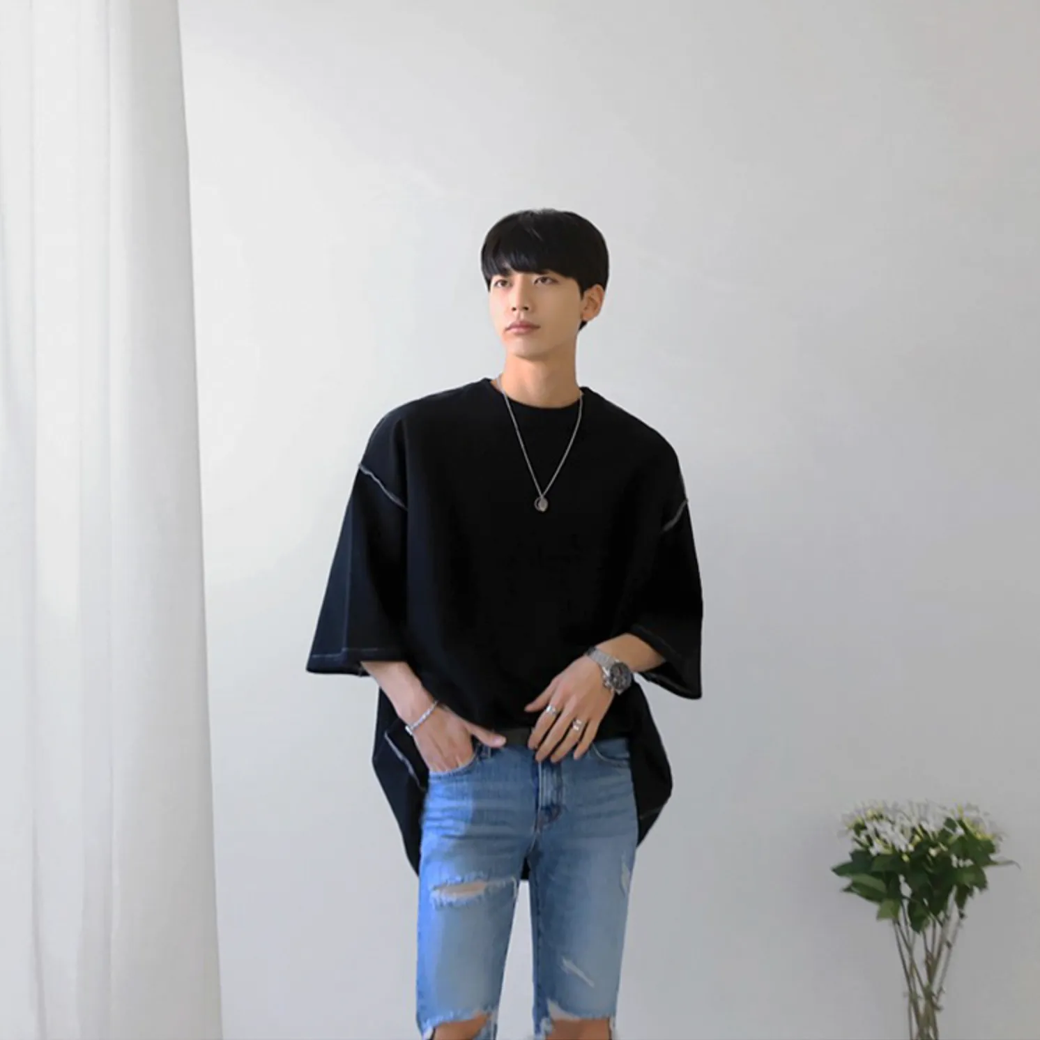 [Korean Style] Bonny Oversized Casual T-shirt