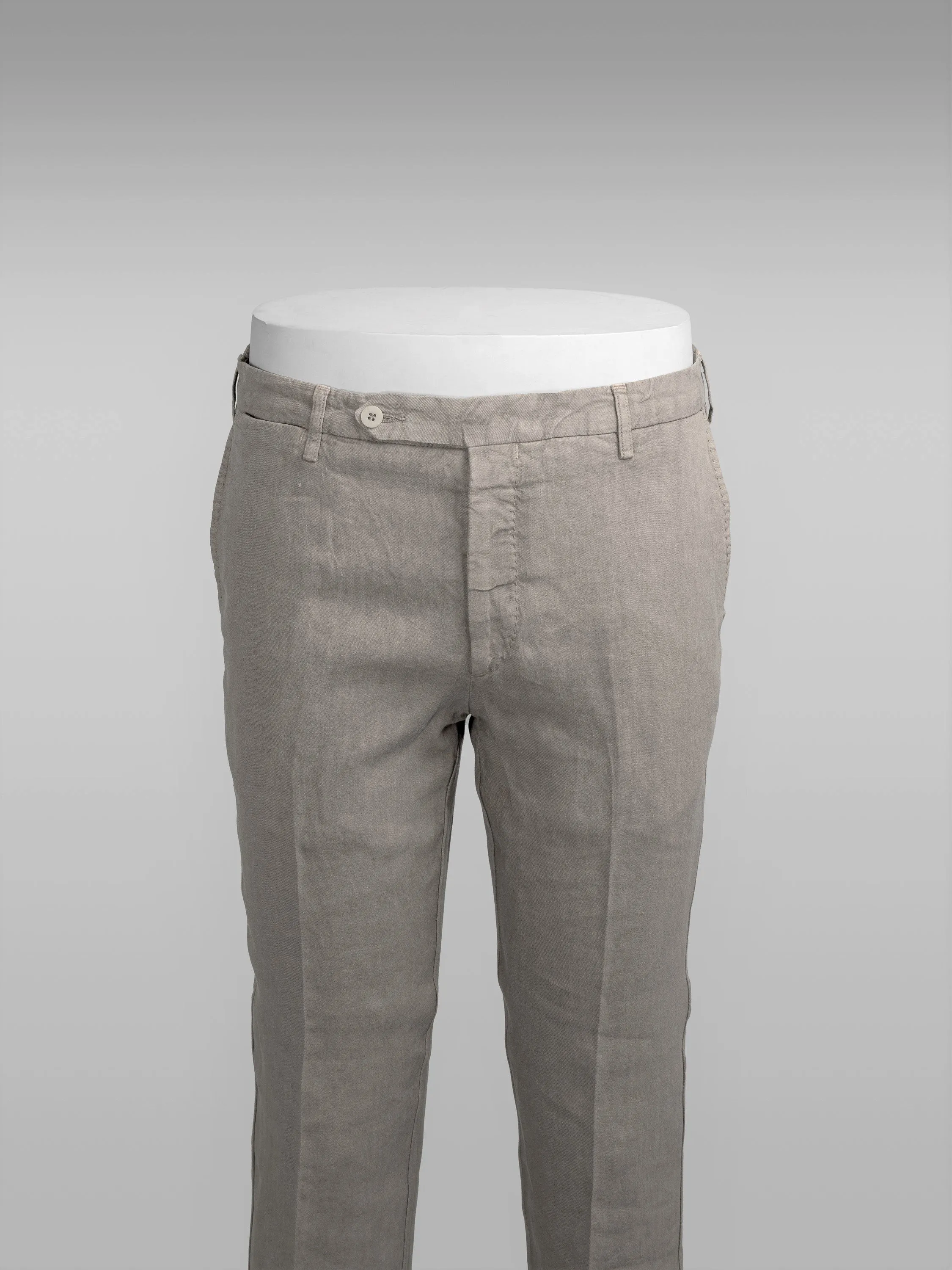 Light Beige linen sport trousers