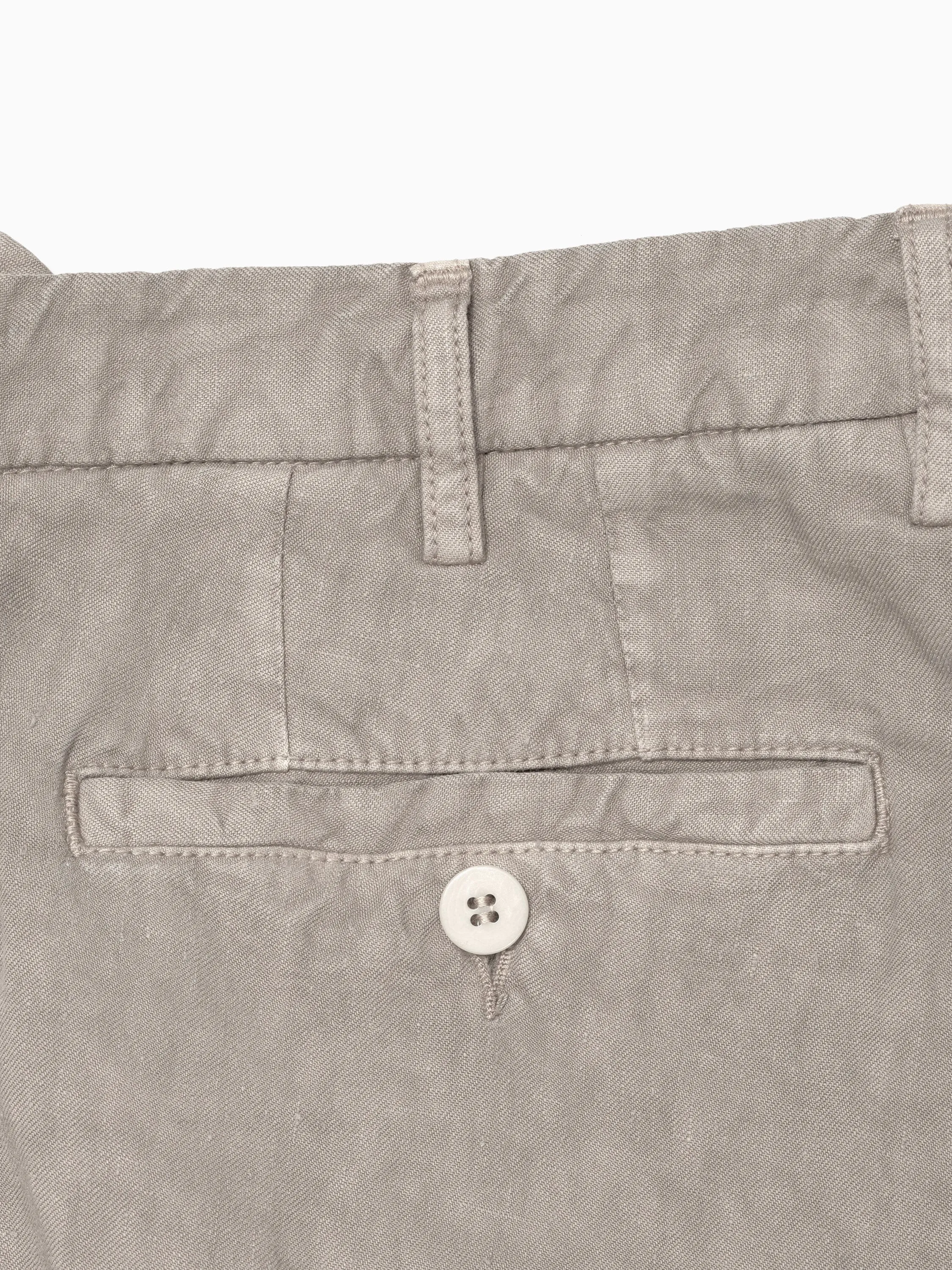 Light Beige linen sport trousers