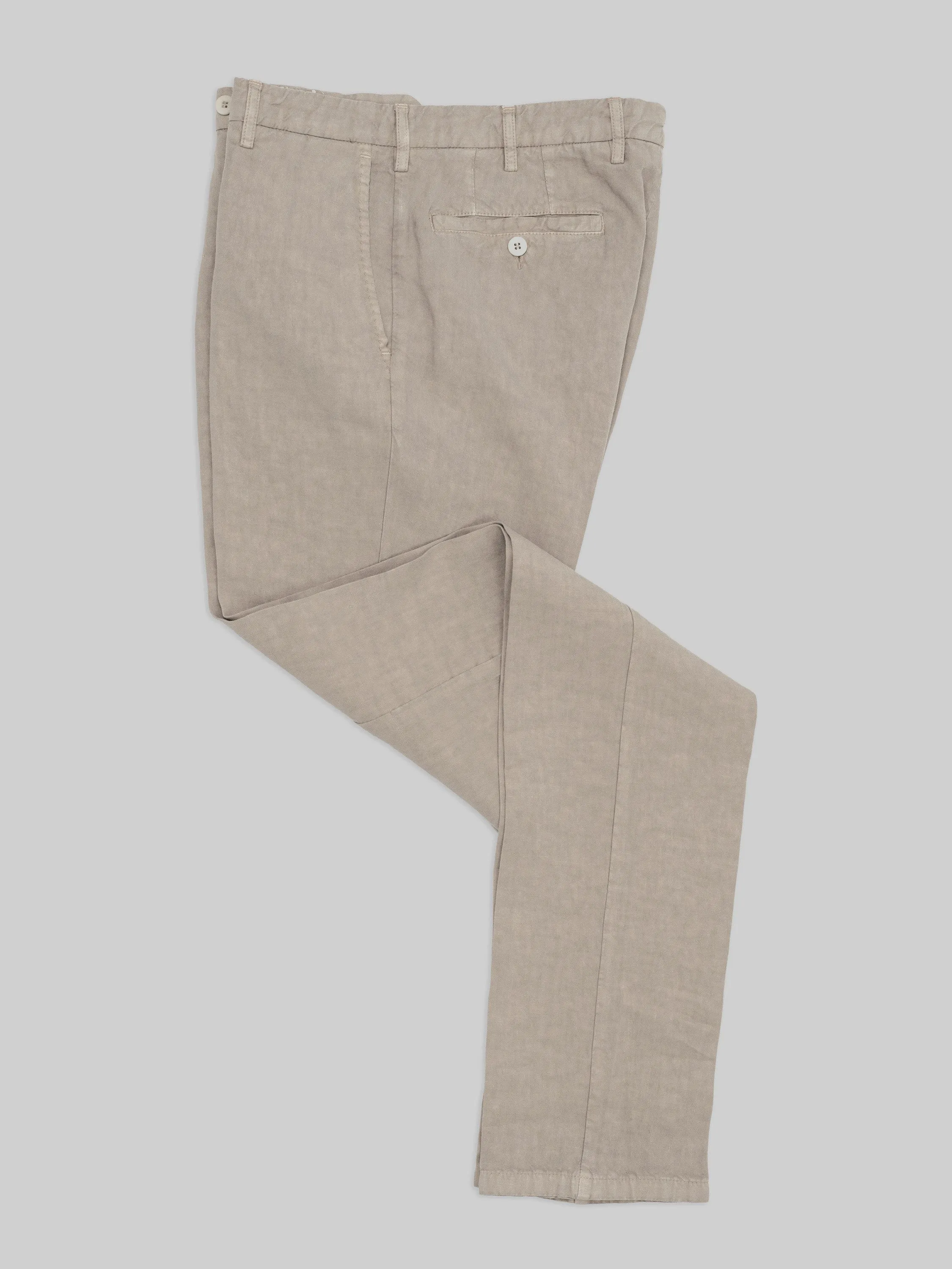 Light Beige linen sport trousers