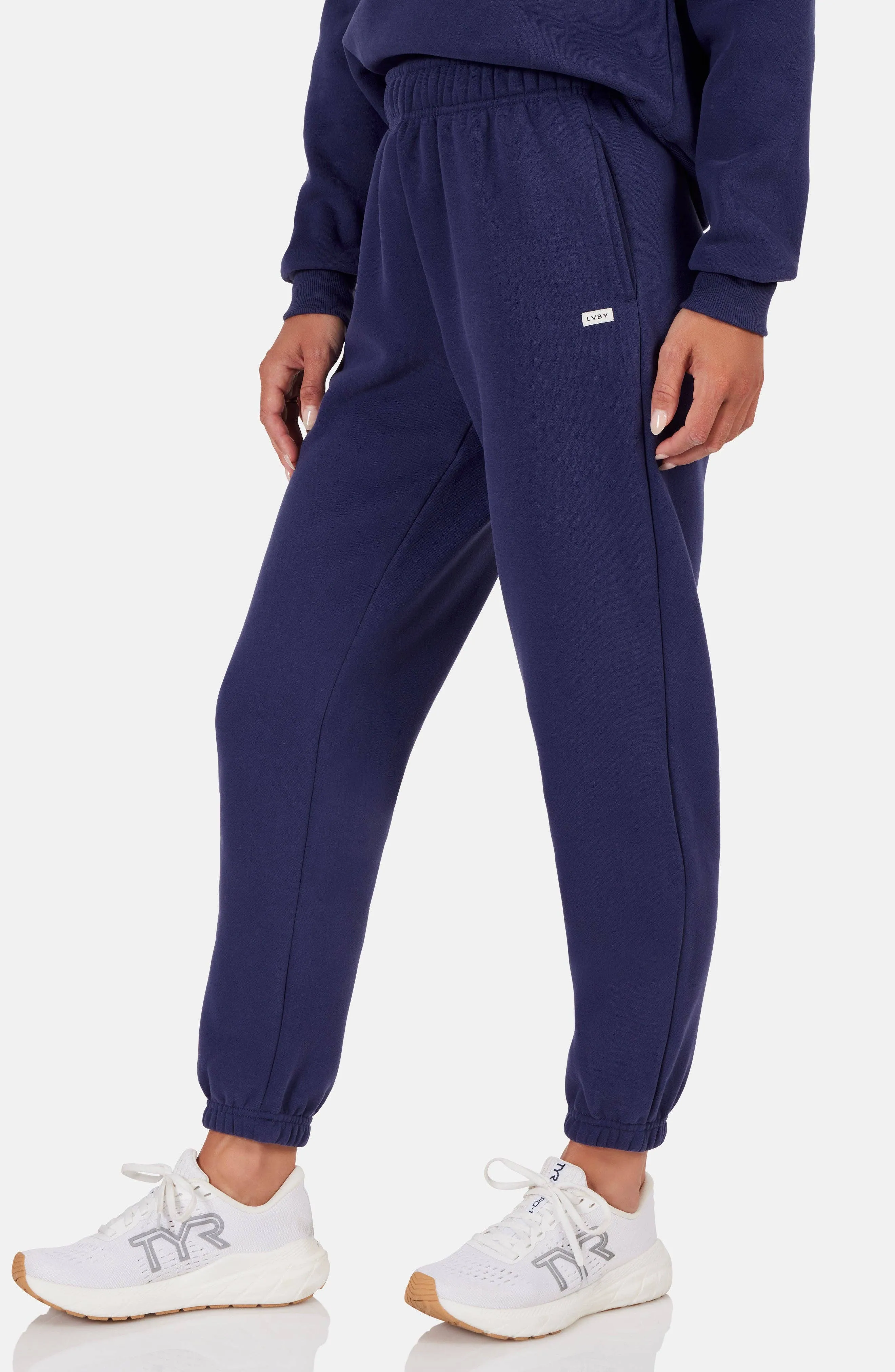 LiveBy Cozy Fleece Drawstring Sweatpants - Bronco - WOMEN