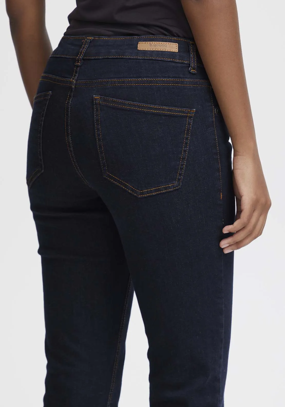 Luni Straight Jeans - Dark Blue Denim