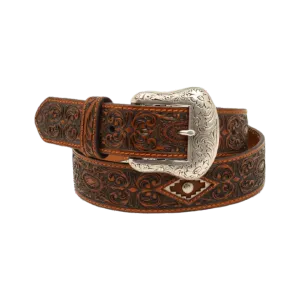 M&f Men's Ariat Western Leather Belt