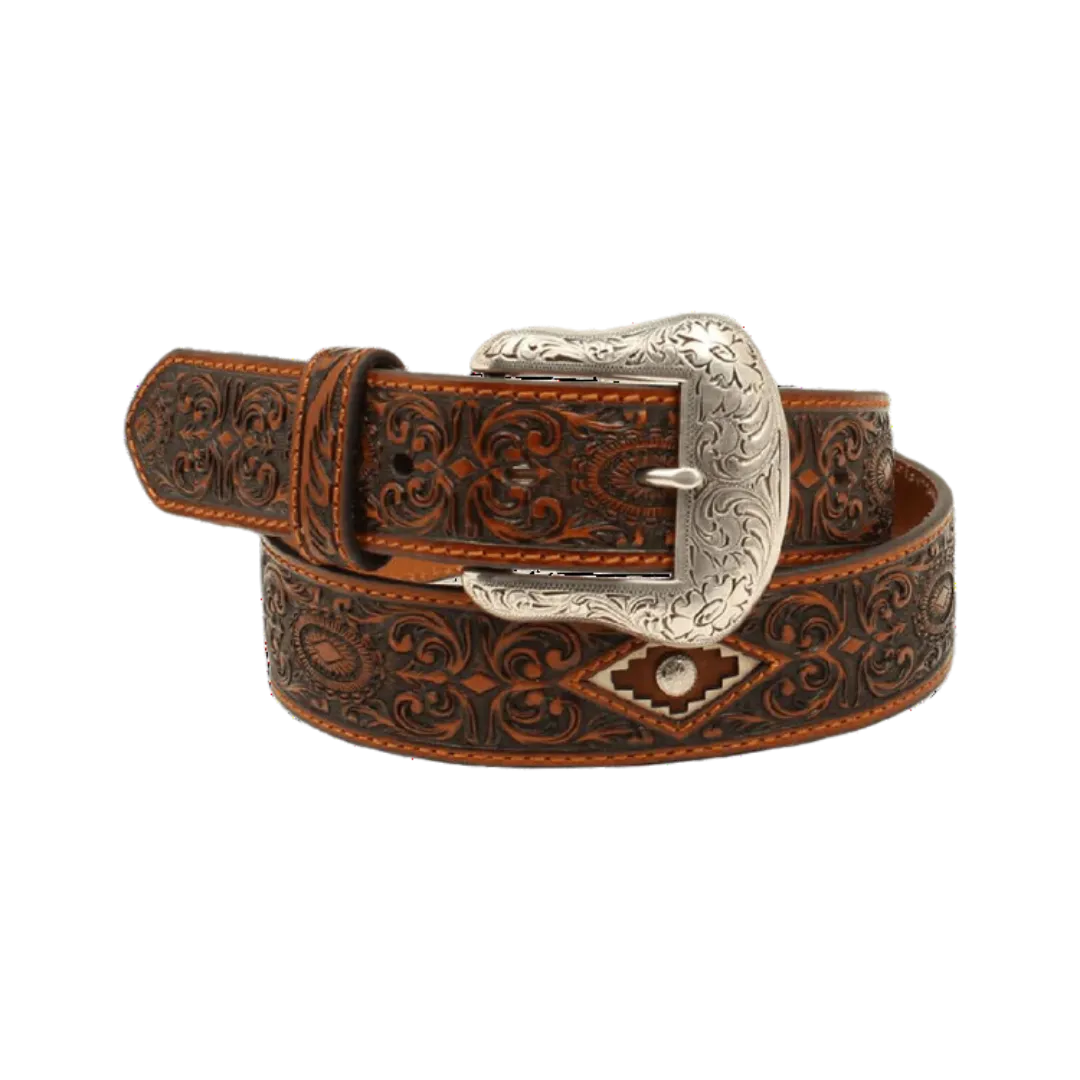 M&f Men's Ariat Western Leather Belt