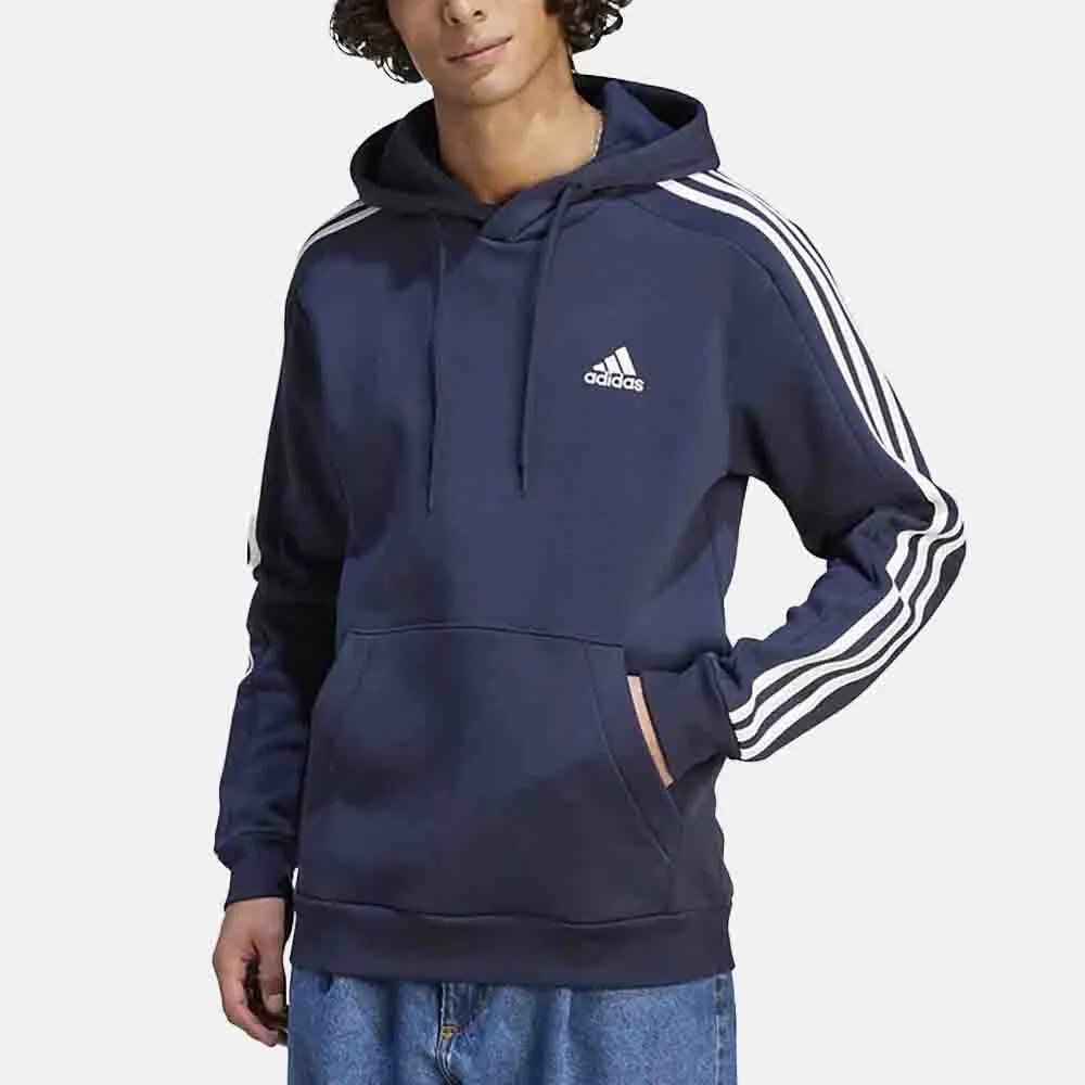 Men's Essentials 3-Stripes Fleece Hoodie