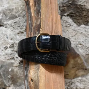 Men's Exotic Alligator Belt in 1 1/2" Width