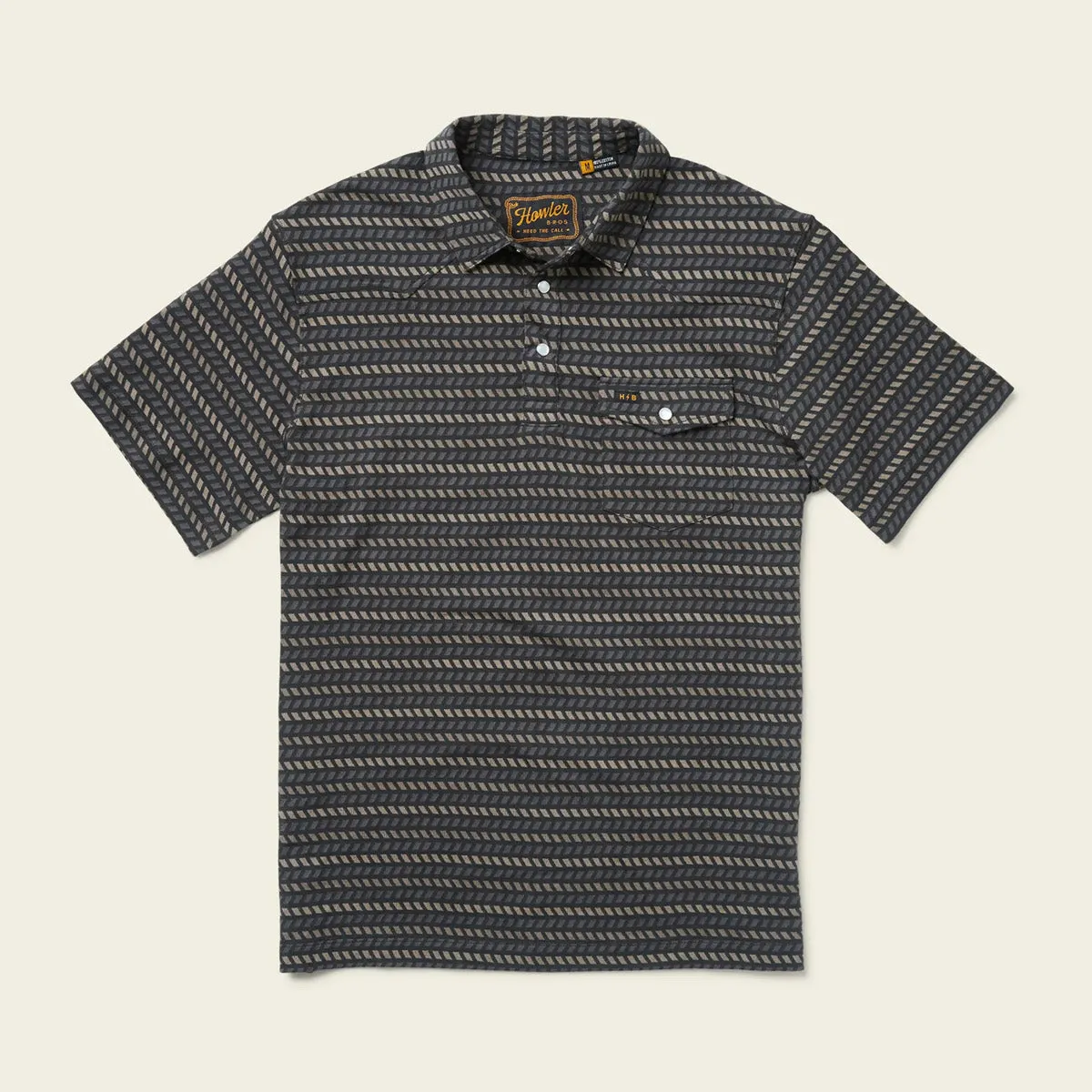 Men's Ranchero Jacquard Polo