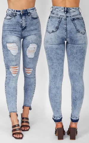 Milly Jeans - Distressed Acid