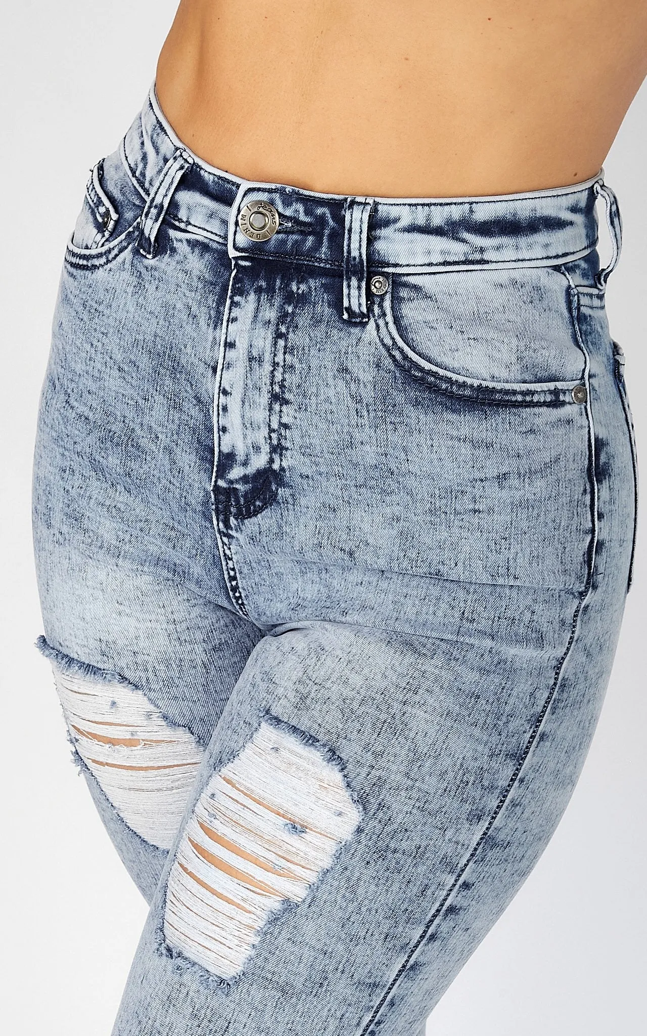 Milly Jeans - Distressed Acid