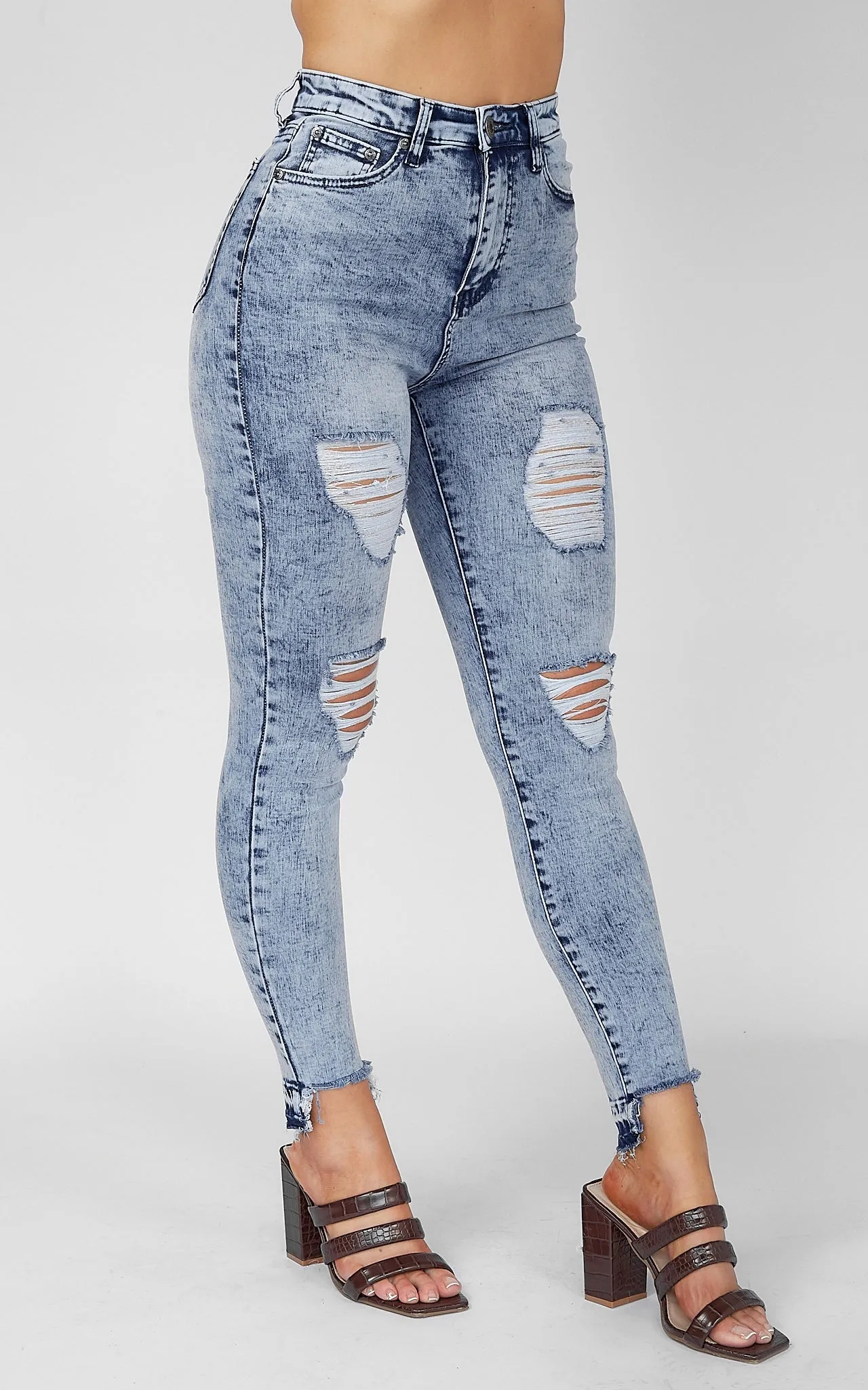 Milly Jeans - Distressed Acid