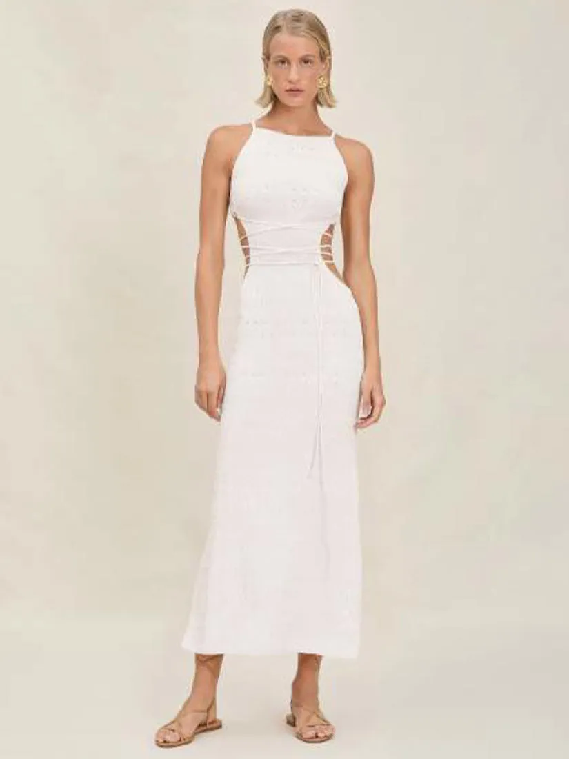 Monroe Dress Ivory