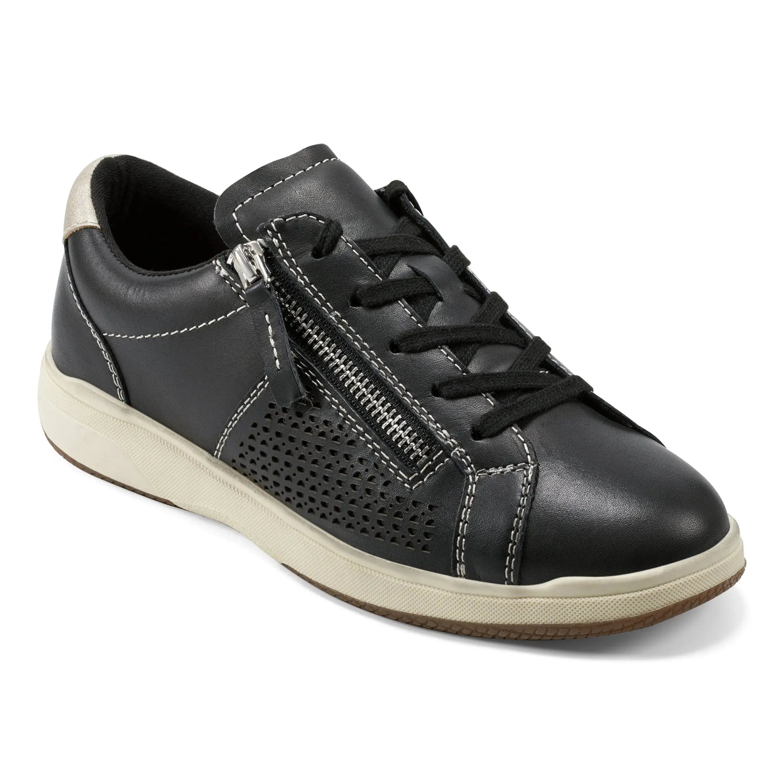 Netta Round Toe Casual Lace-up Sneakers