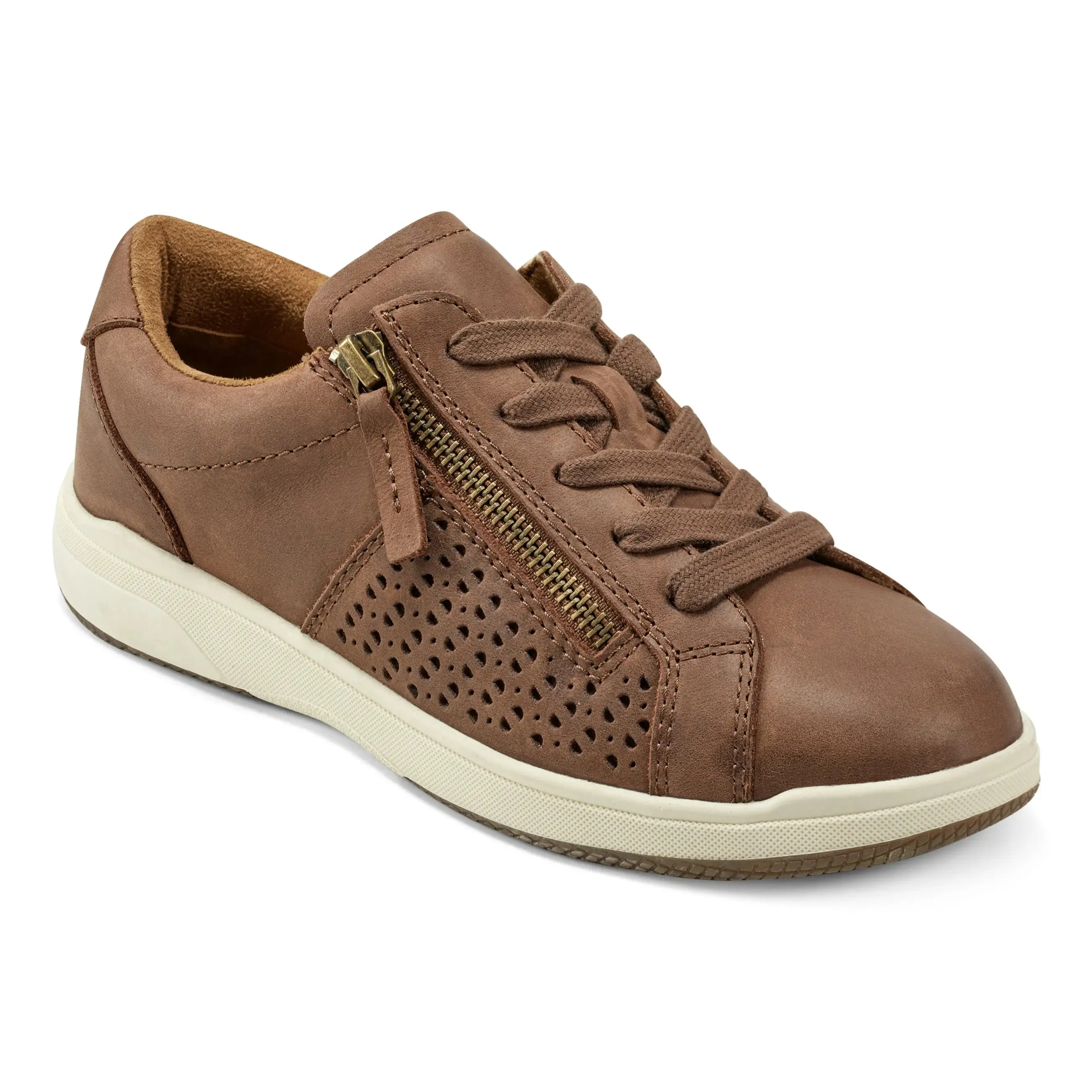 Netta Round Toe Casual Lace-up Sneakers