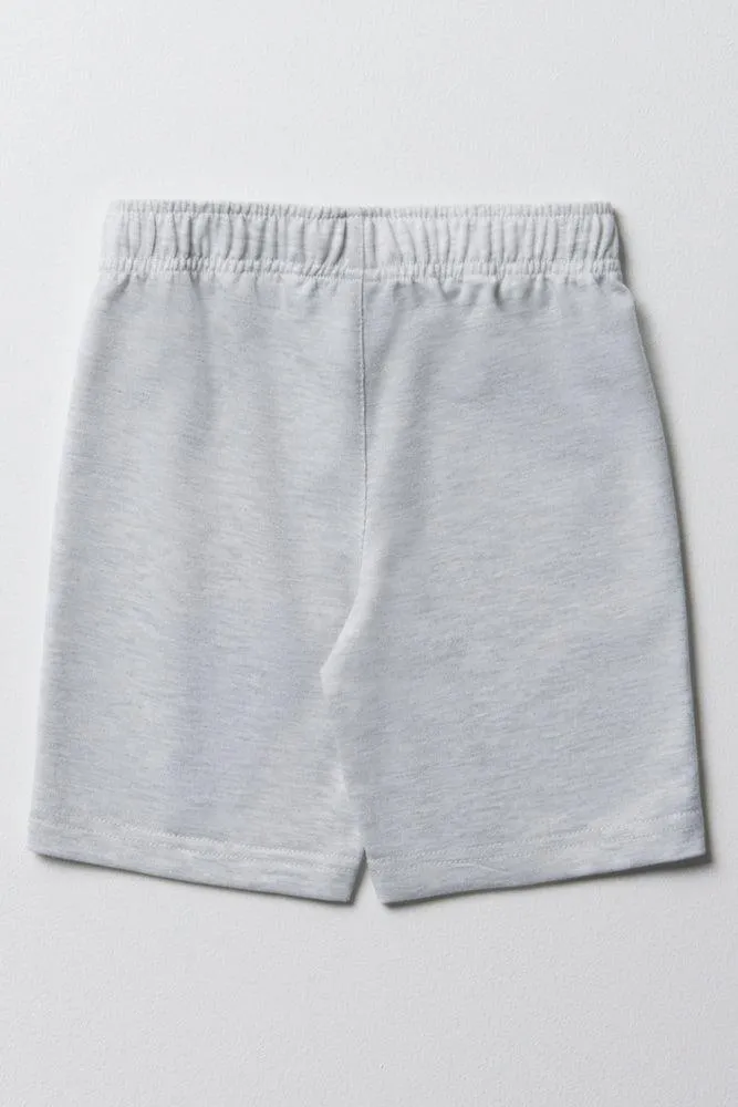 New York Tiger Shorts Grey