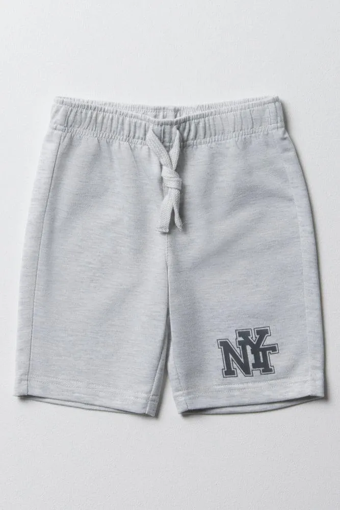 New York Tiger Shorts Grey