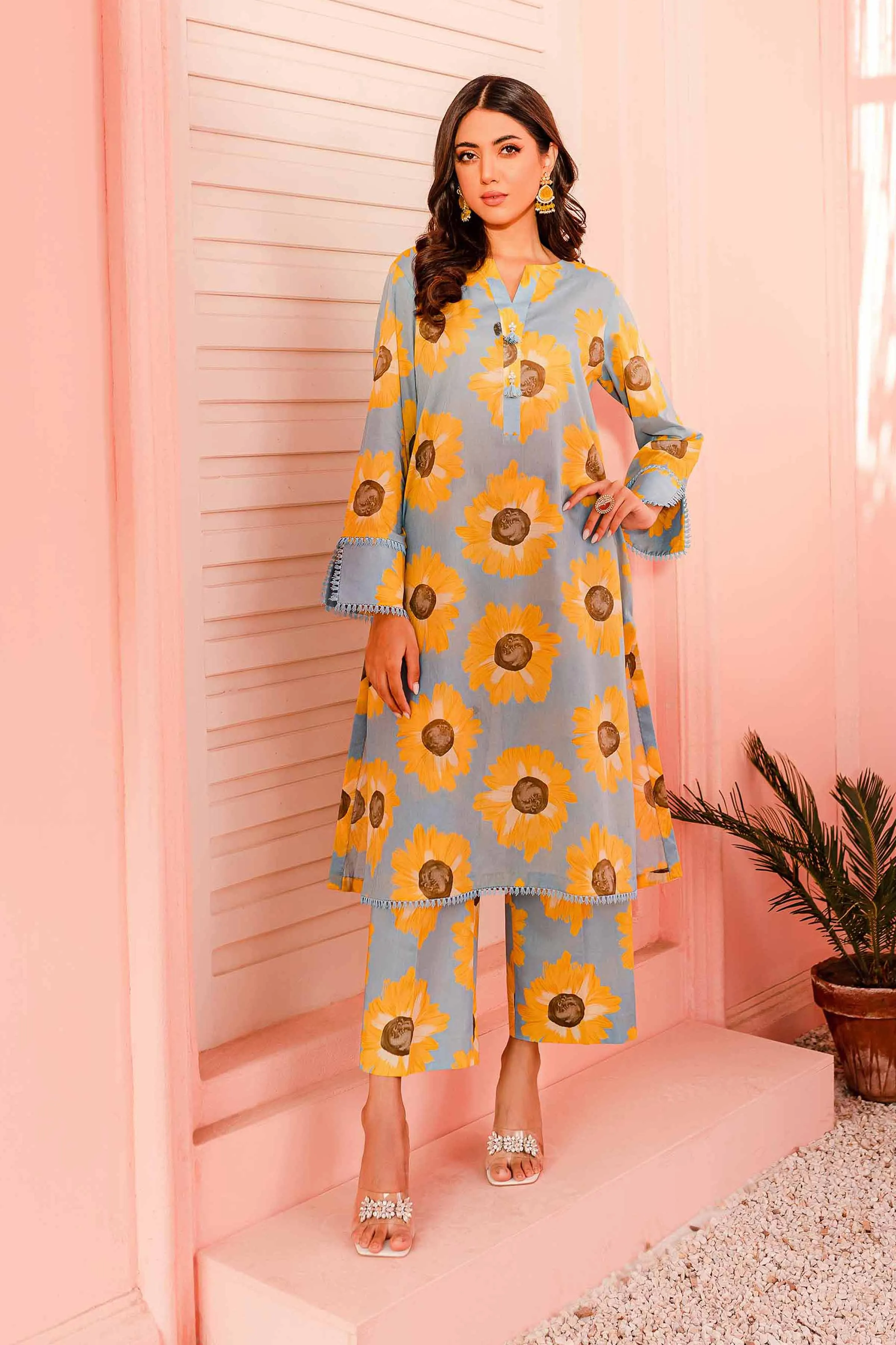 Nishat Linen Spring/Summer – 2 Piece - Printed Lawn Suit - 42301864