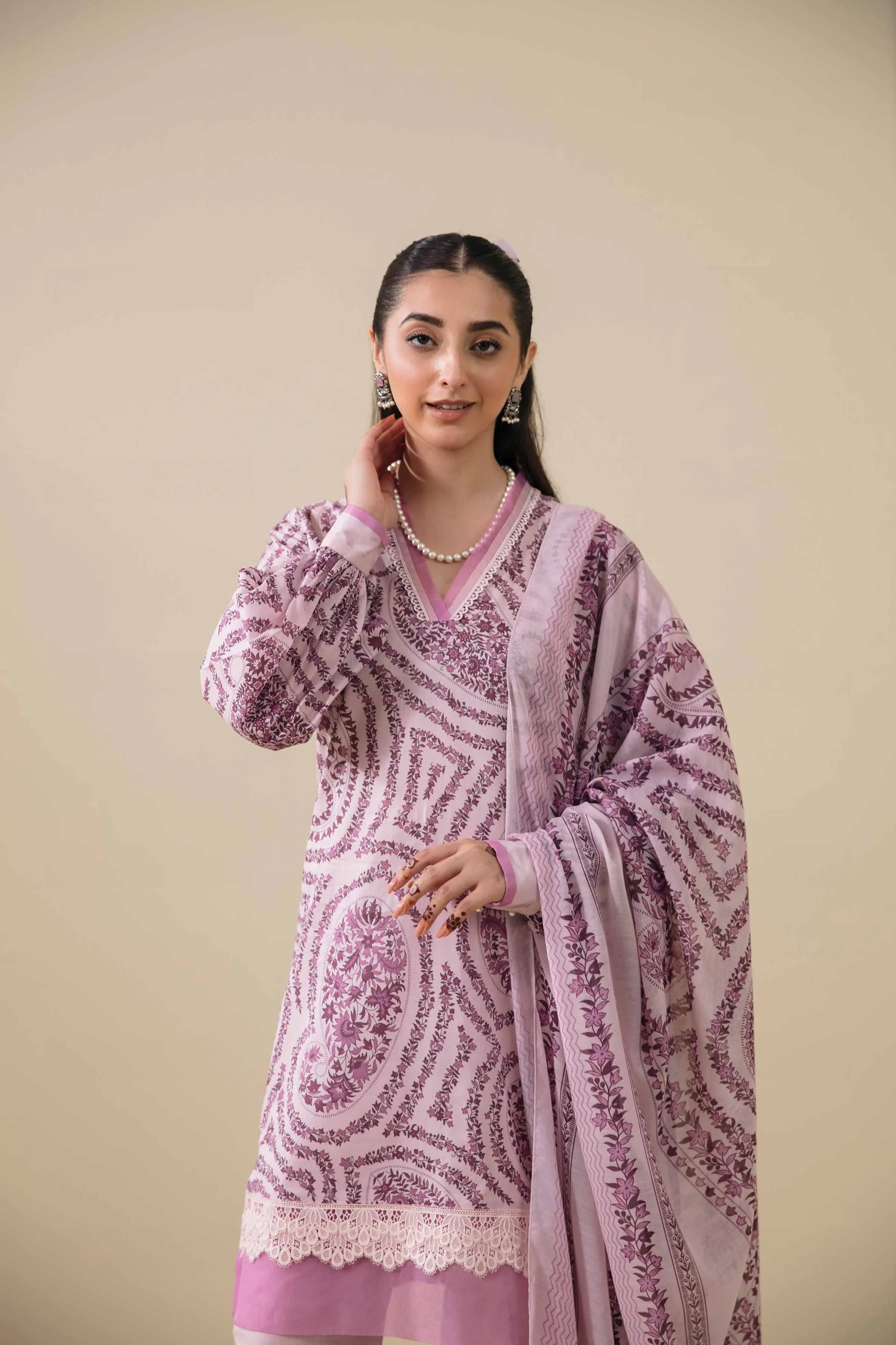 Nishat Linen Spring/Summer Lawn – 3 Piece - Printed Suit - 42401667